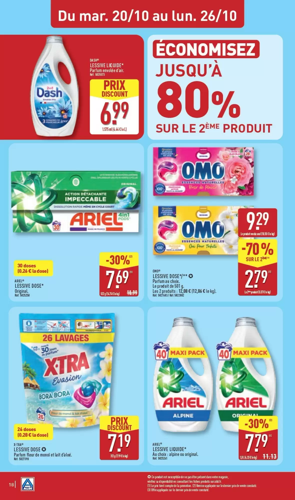 Prospectus promotionnel ALDI valable à partir du 20/10/2026 - Page 20.