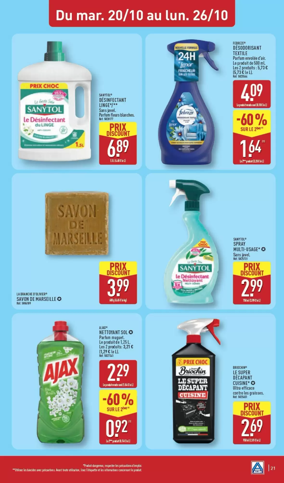 Prospectus promotionnel ALDI valable à partir du 20/10/2026 - Page 23.