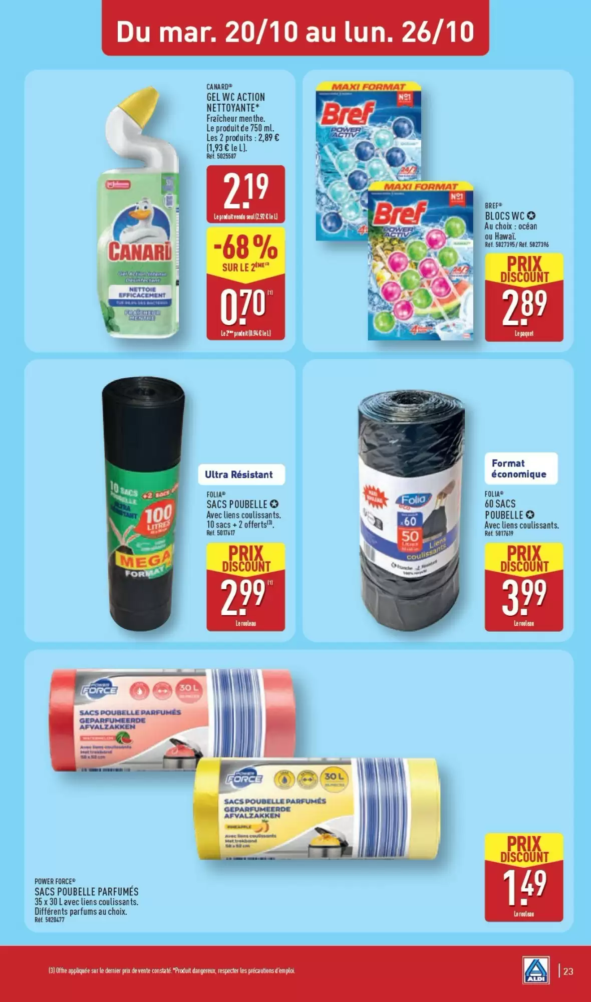 Prospectus promotionnel ALDI valable à partir du 20/10/2026 - Page 25.