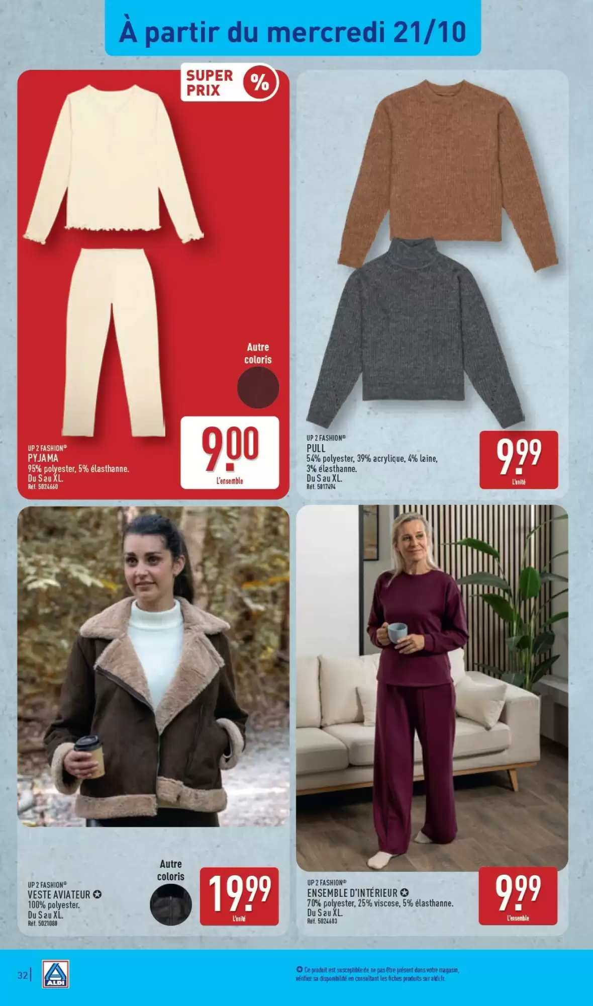 Prospectus promotionnel ALDI valable à partir du 20/10/2026 - Page 34.