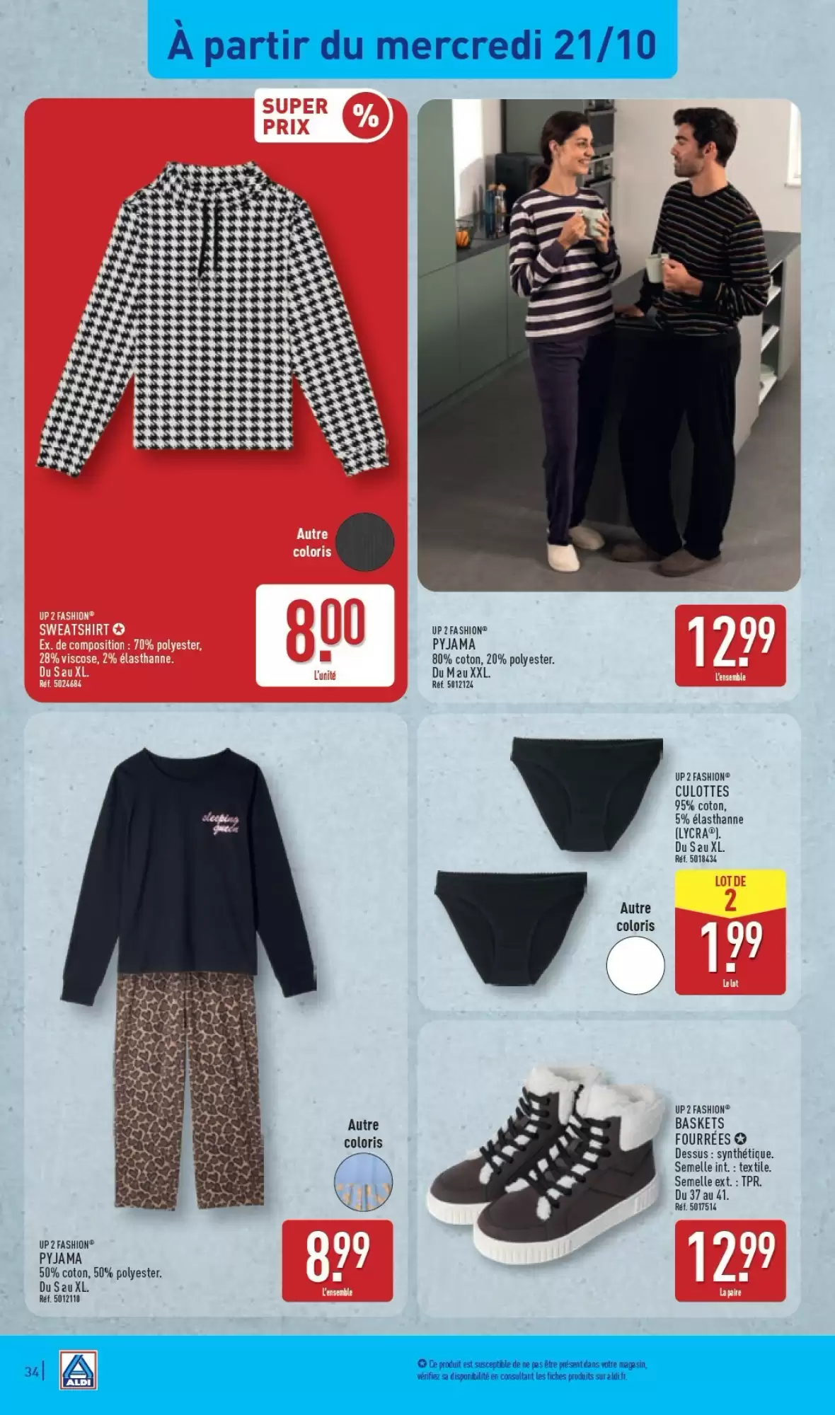 Prospectus promotionnel ALDI valable à partir du 20/10/2026 - Page 36.