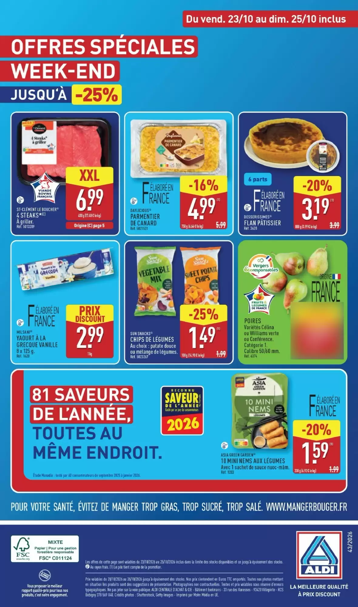 Prospectus promotionnel ALDI valable à partir du 20/10/2026 - Page 46.