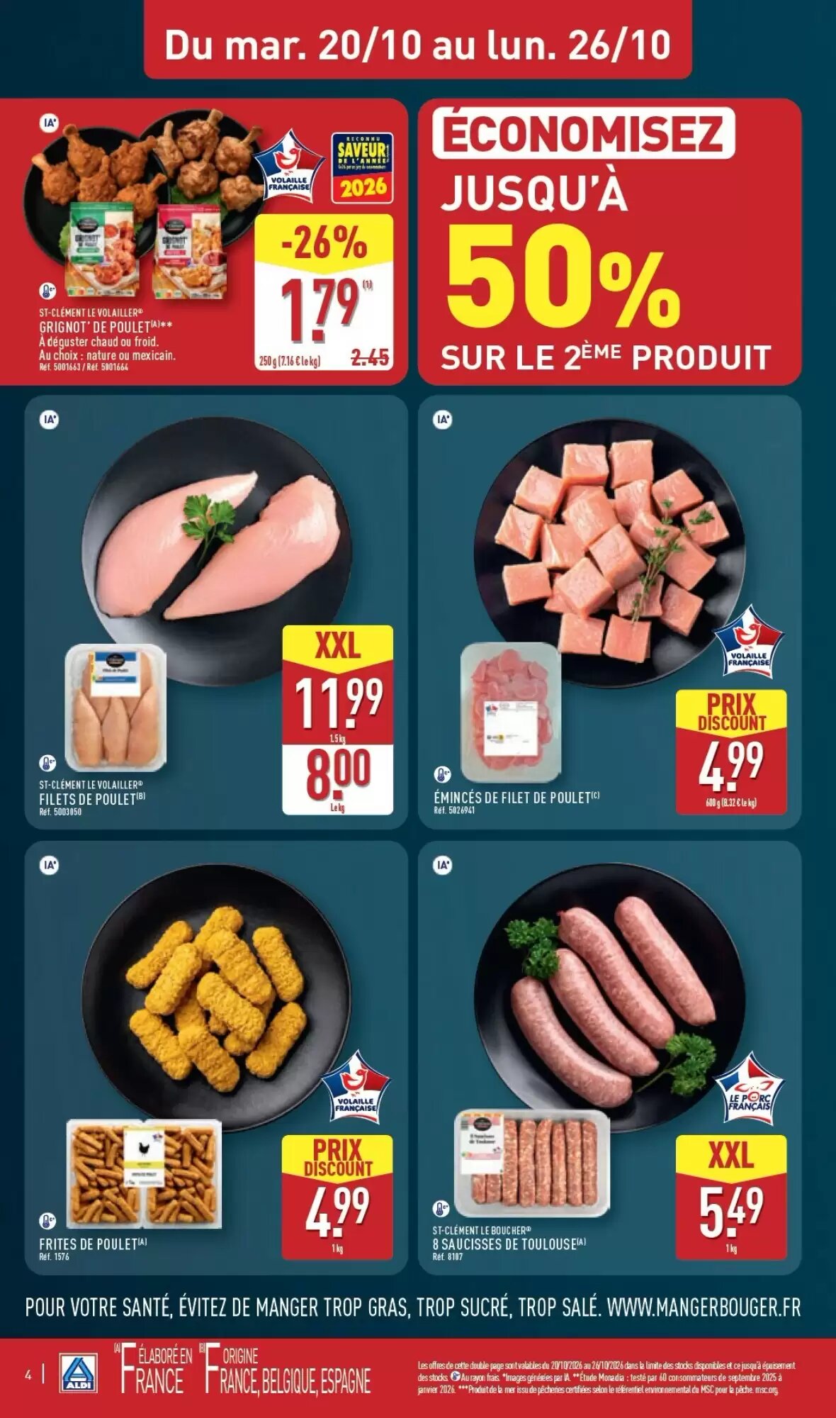 Prospectus promotionnel ALDI valable à partir du 20/10/2026 - Page 6.