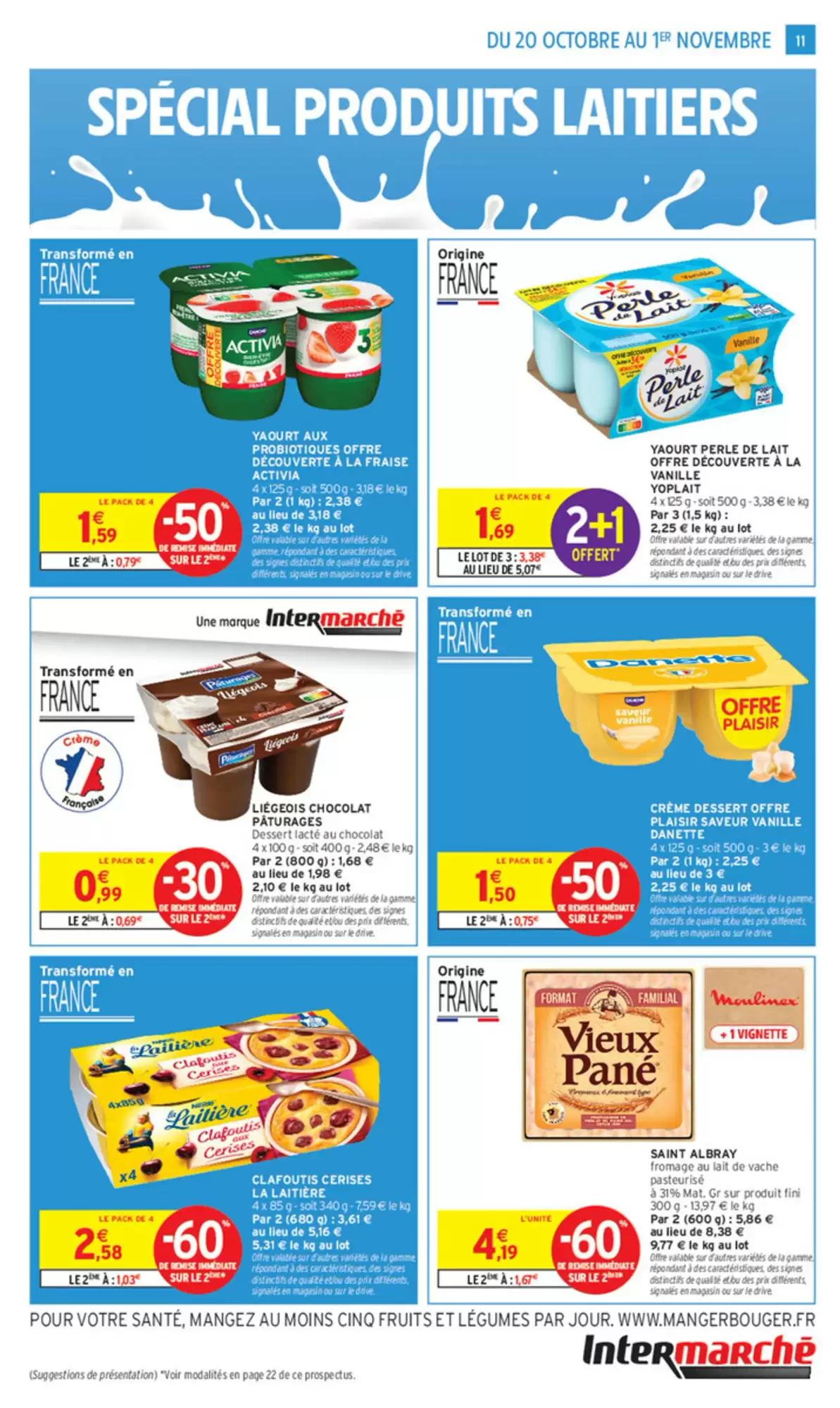 Prospectus promotionnel Intermarché valable à partir du 20/10/2026 - Page 11.