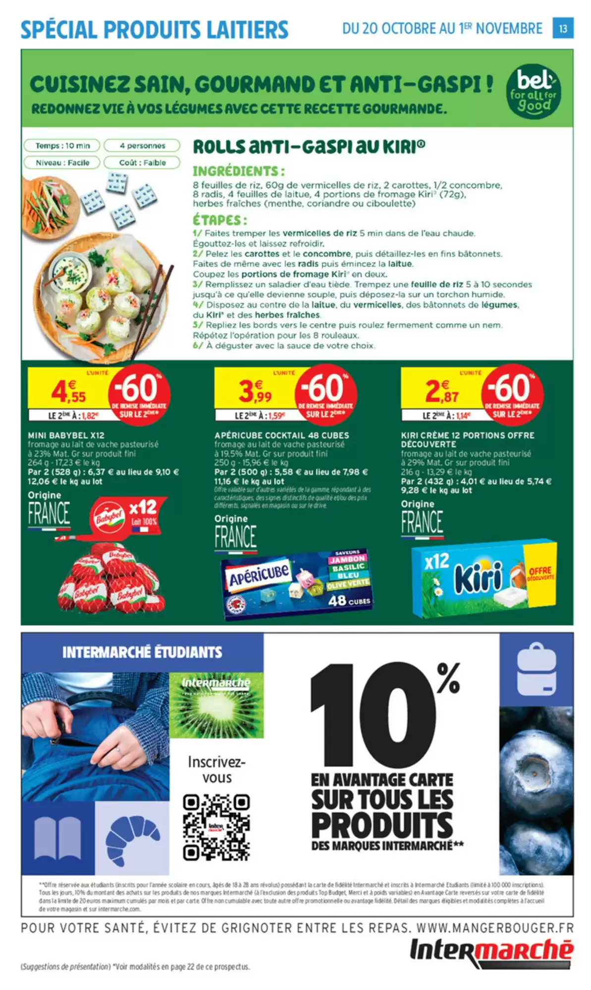 Prospectus promotionnel Intermarché valable à partir du 20/10/2026 - Page 13.
