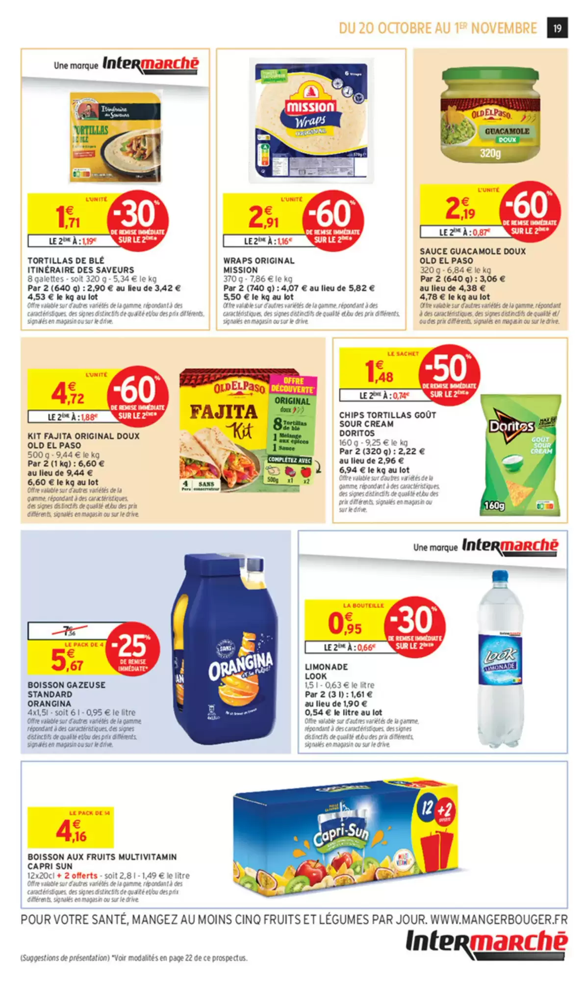 Prospectus promotionnel Intermarché valable à partir du 20/10/2026 - Page 19.