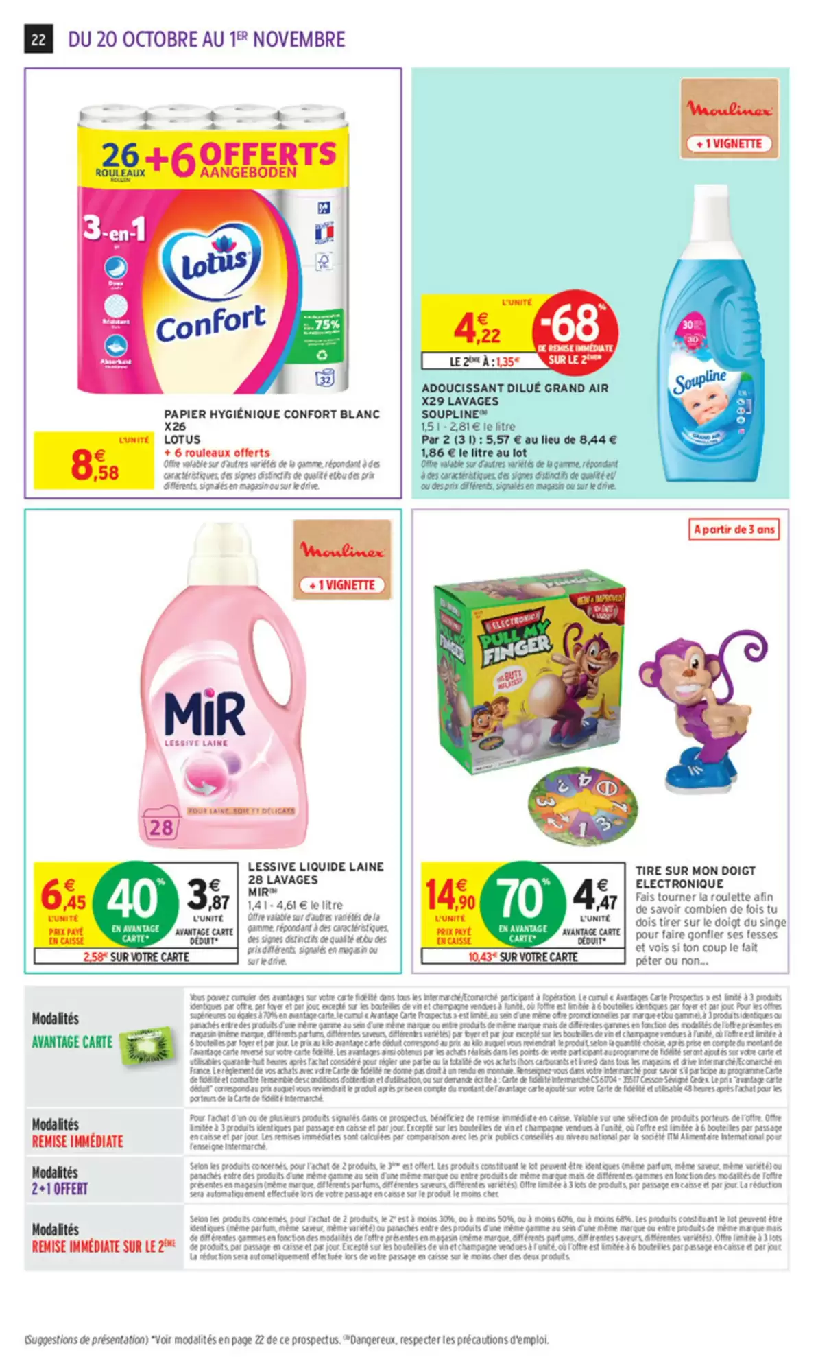 Prospectus promotionnel Intermarché valable à partir du 20/10/2026 - Page 22.