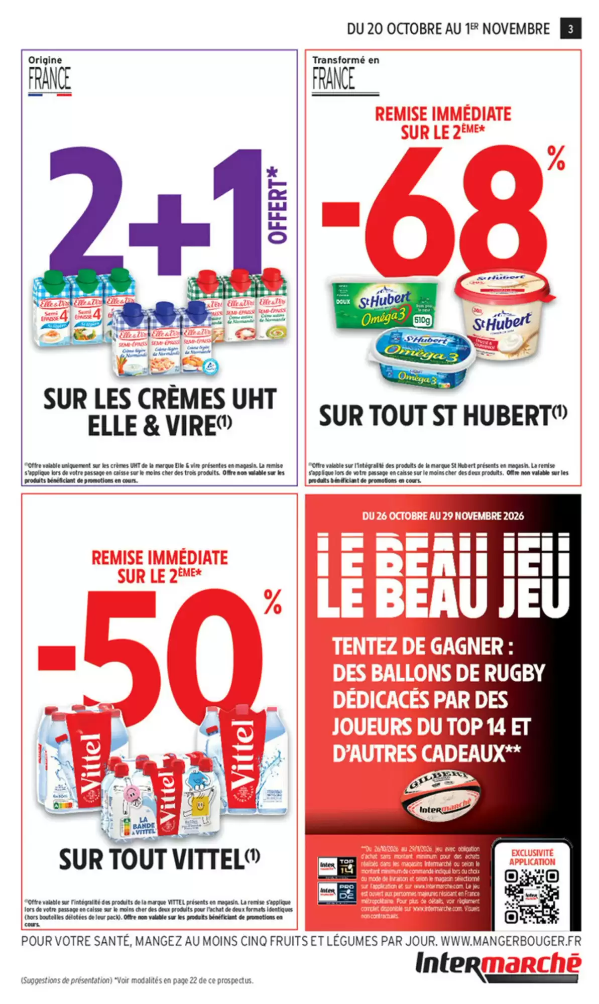 Prospectus promotionnel Intermarché valable à partir du 20/10/2026 - Page 3.