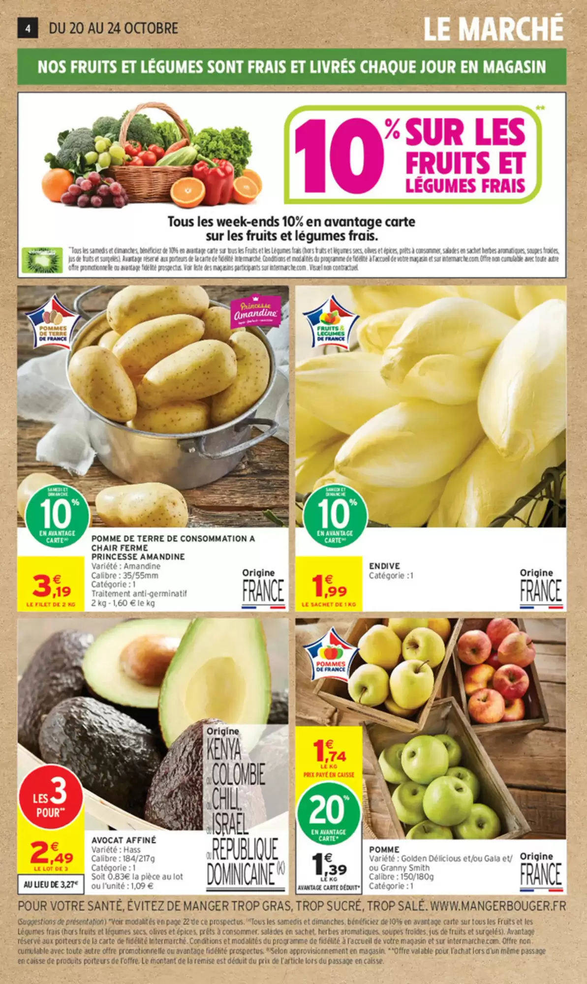 Prospectus promotionnel Intermarché valable à partir du 20/10/2026 - Page 4.