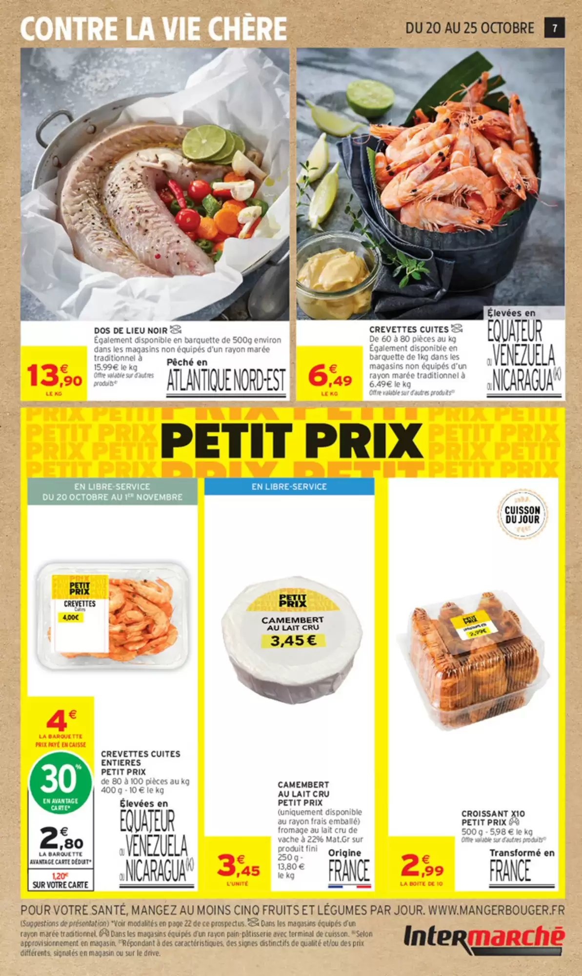 Prospectus promotionnel Intermarché valable à partir du 20/10/2026 - Page 7.