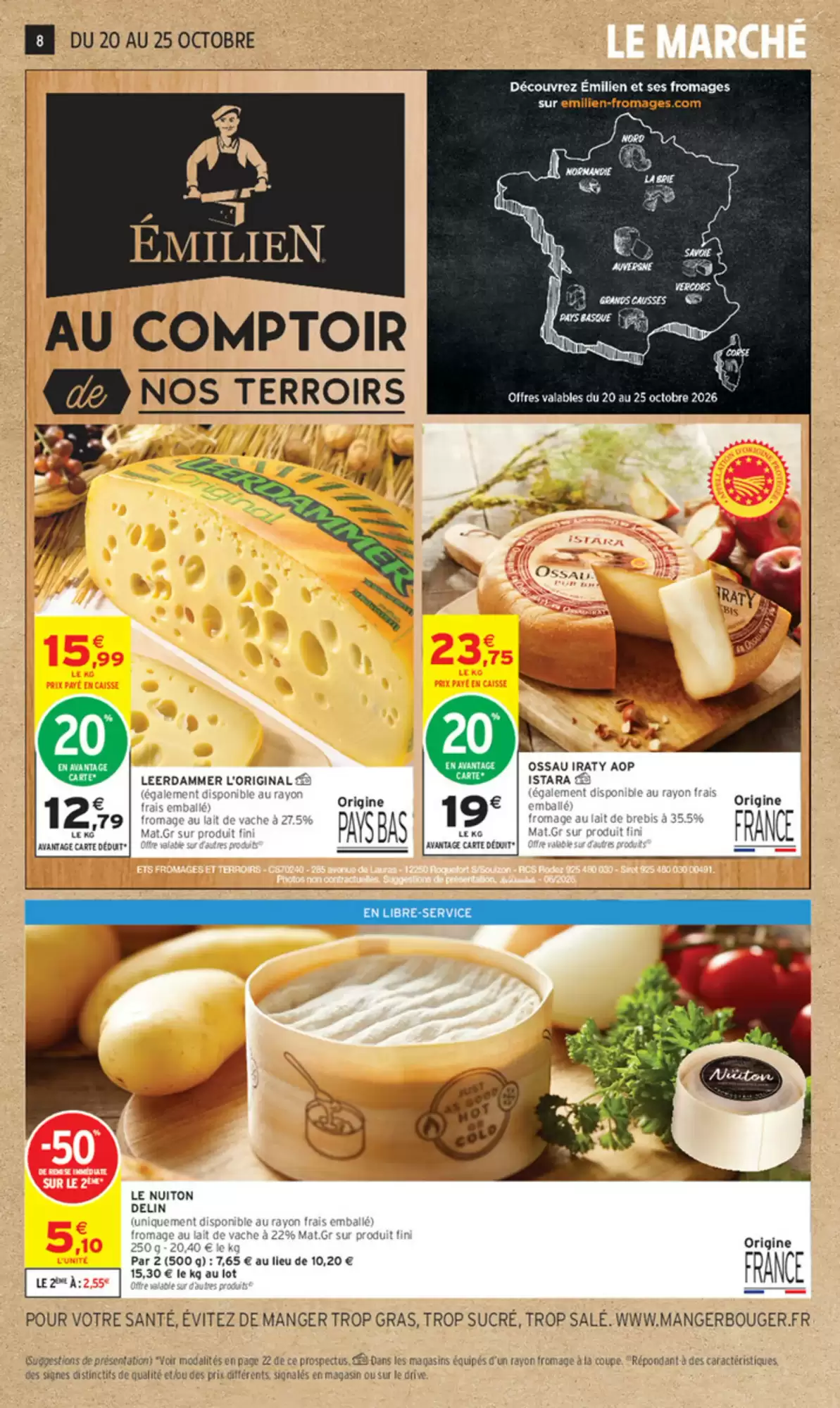 Prospectus promotionnel Intermarché valable à partir du 20/10/2026 - Page 8.