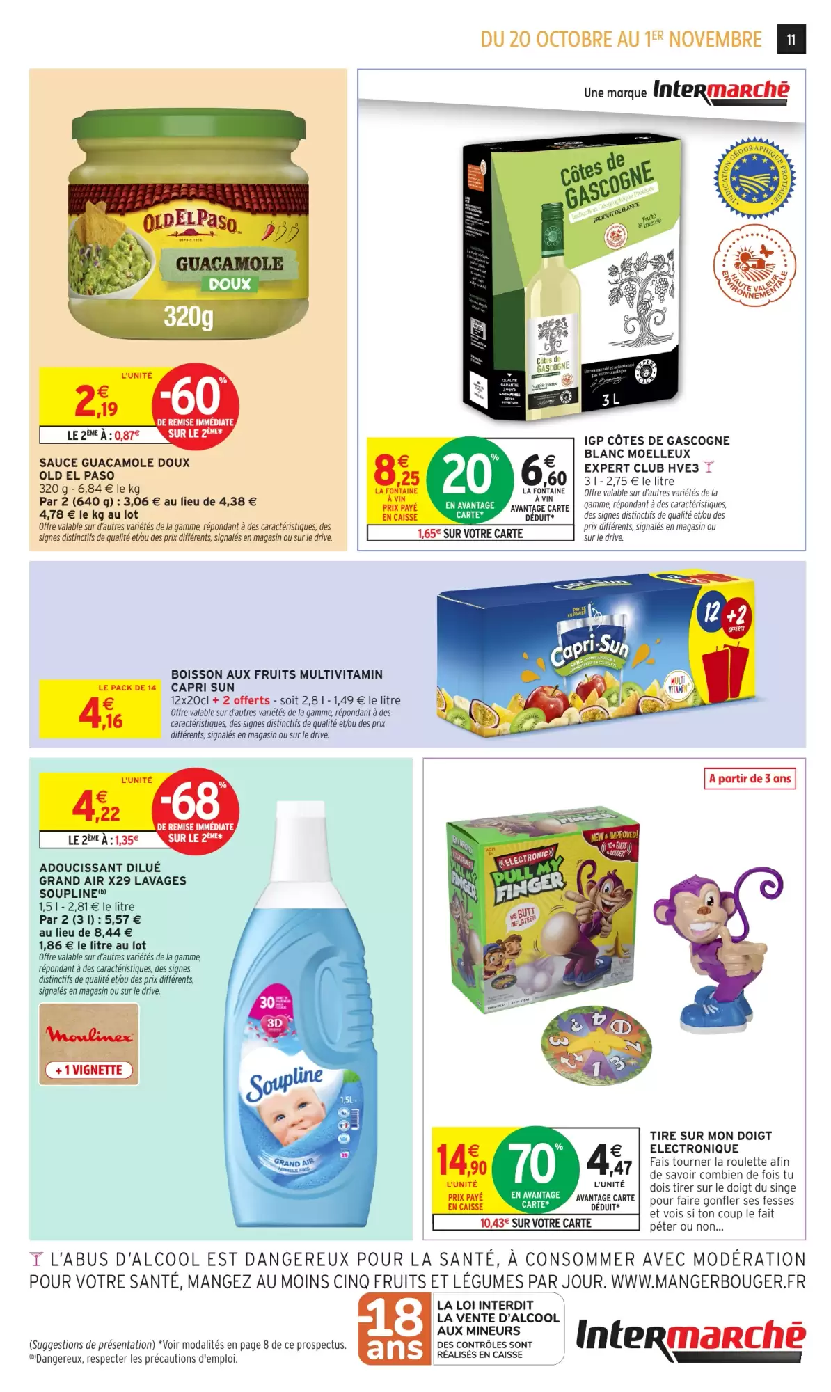 Prospectus promotionnel Intermarché valable à partir du 20/10/2026 - Page 11.