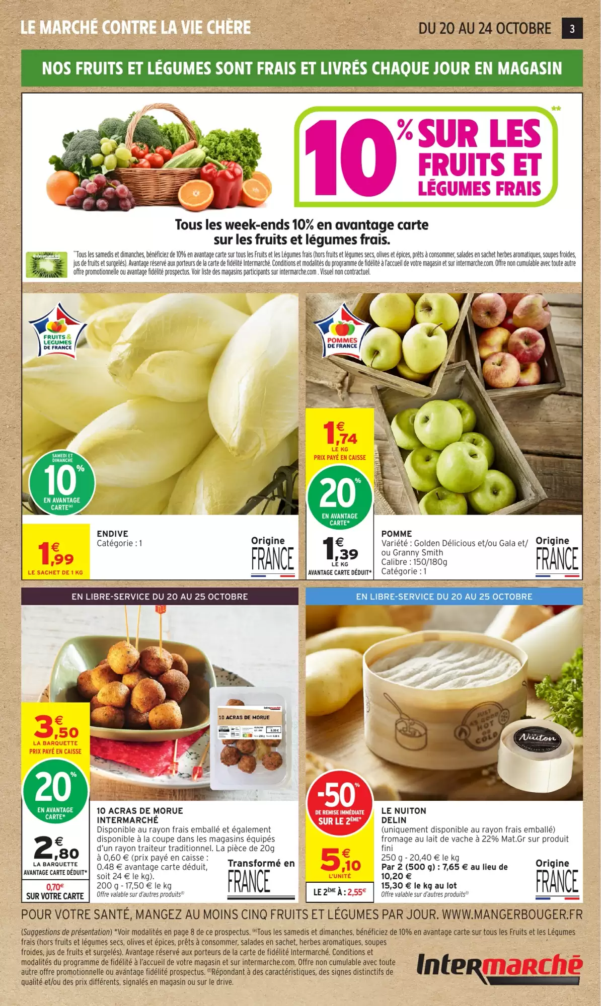 Prospectus promotionnel Intermarché valable à partir du 20/10/2026 - Page 3.