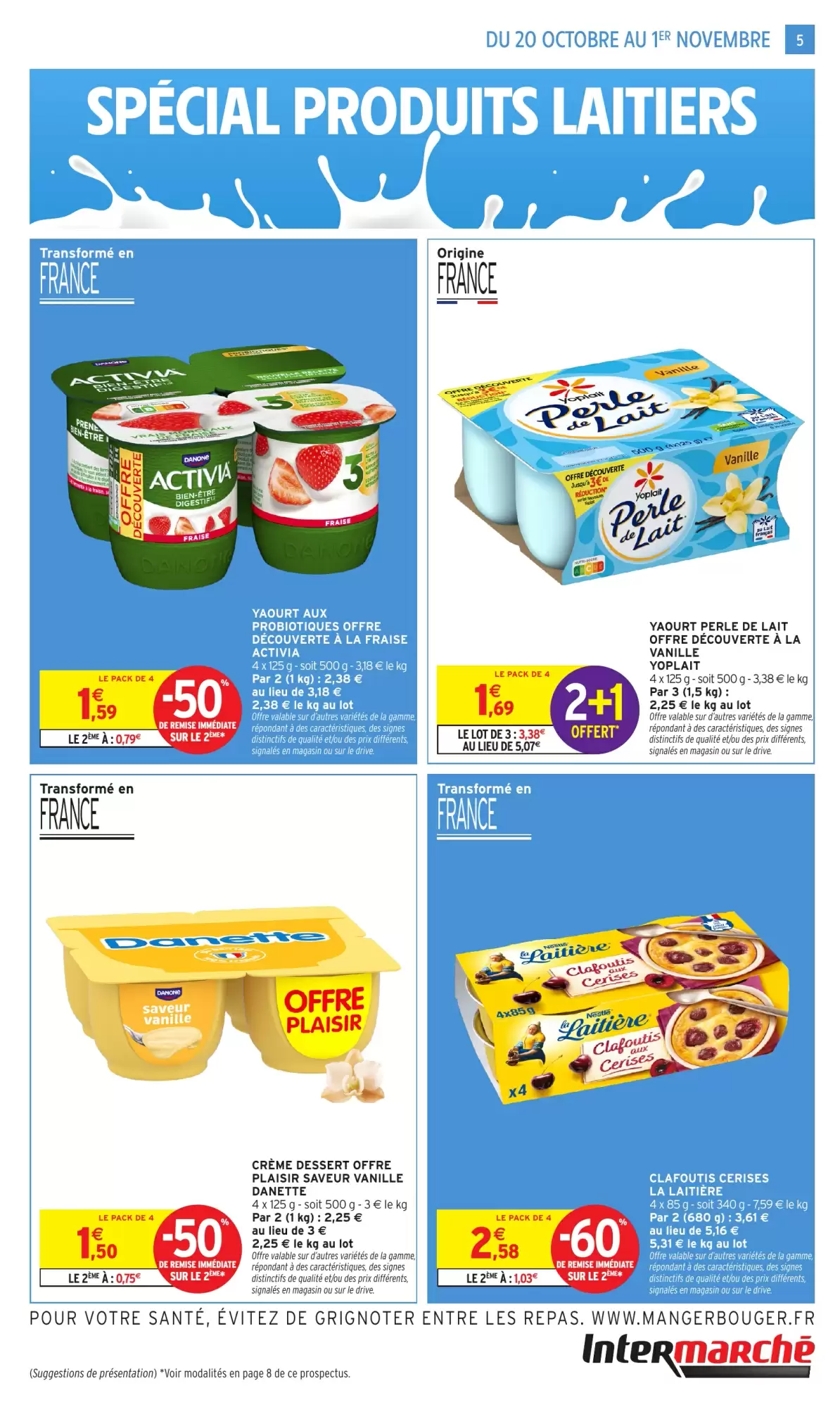 Prospectus promotionnel Intermarché valable à partir du 20/10/2026 - Page 5.