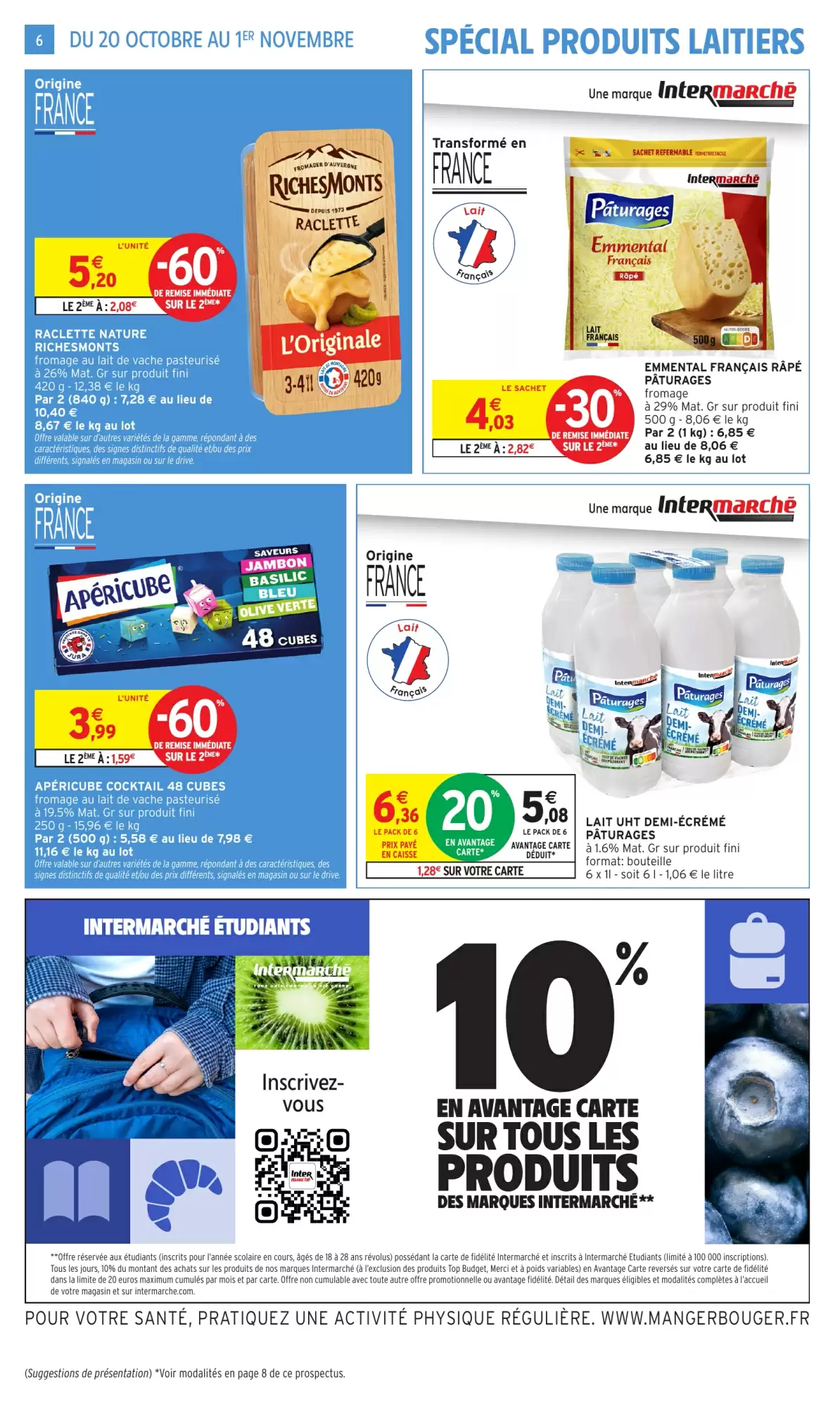 Prospectus promotionnel Intermarché valable à partir du 20/10/2026 - Page 6.