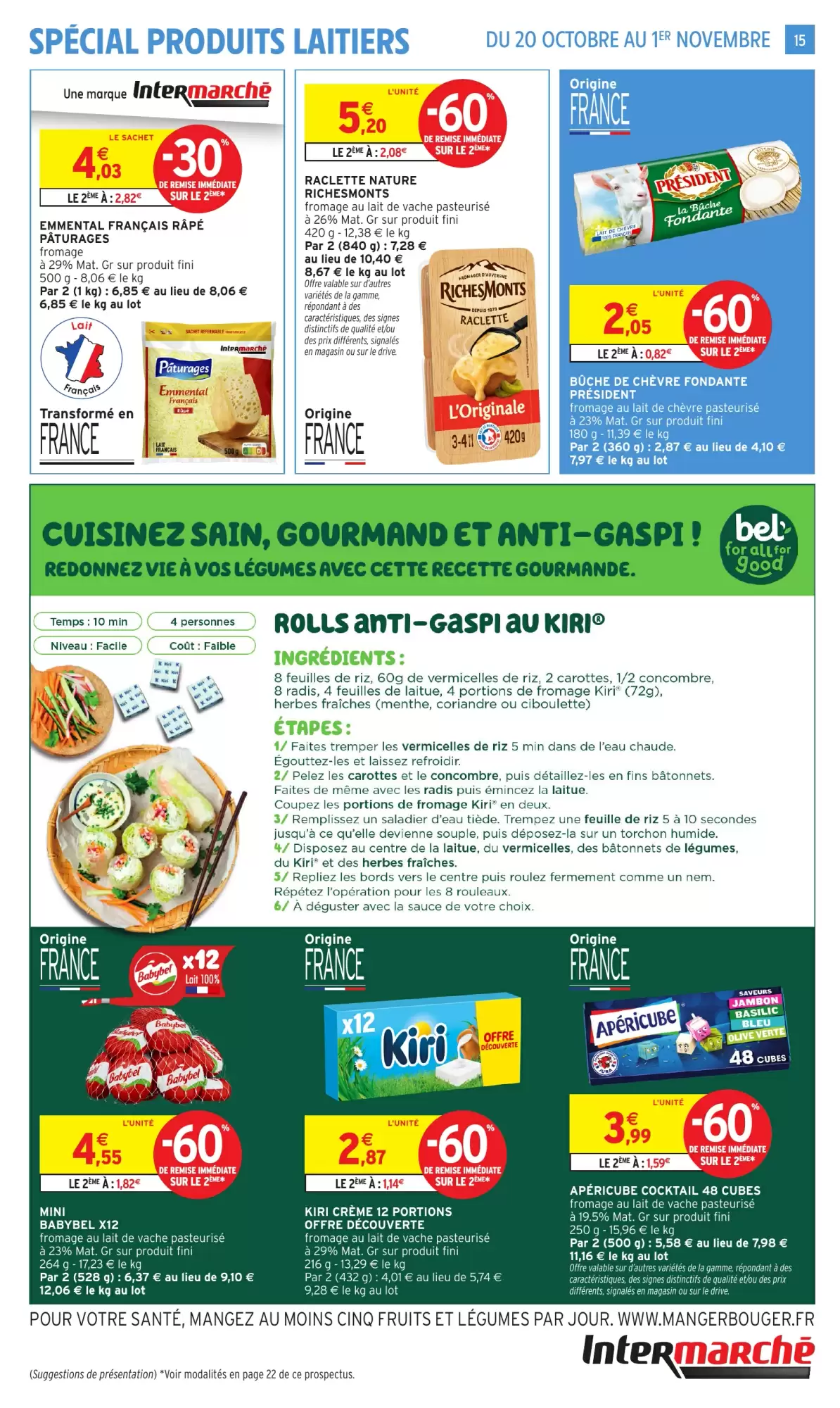 Prospectus promotionnel Intermarché valable à partir du 20/10/2026 - Page 15.