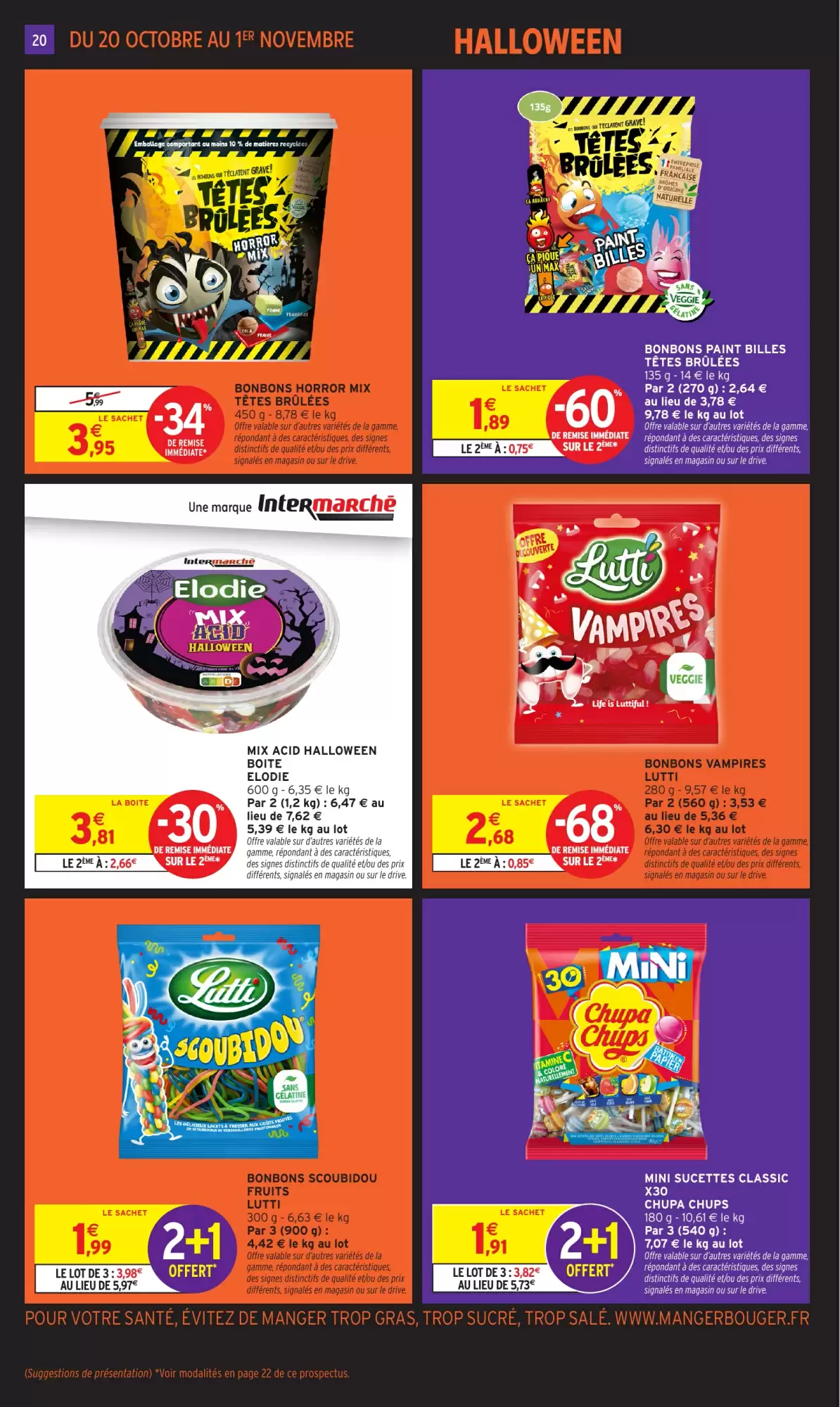 Prospectus promotionnel Intermarché valable à partir du 20/10/2026 - Page 20.