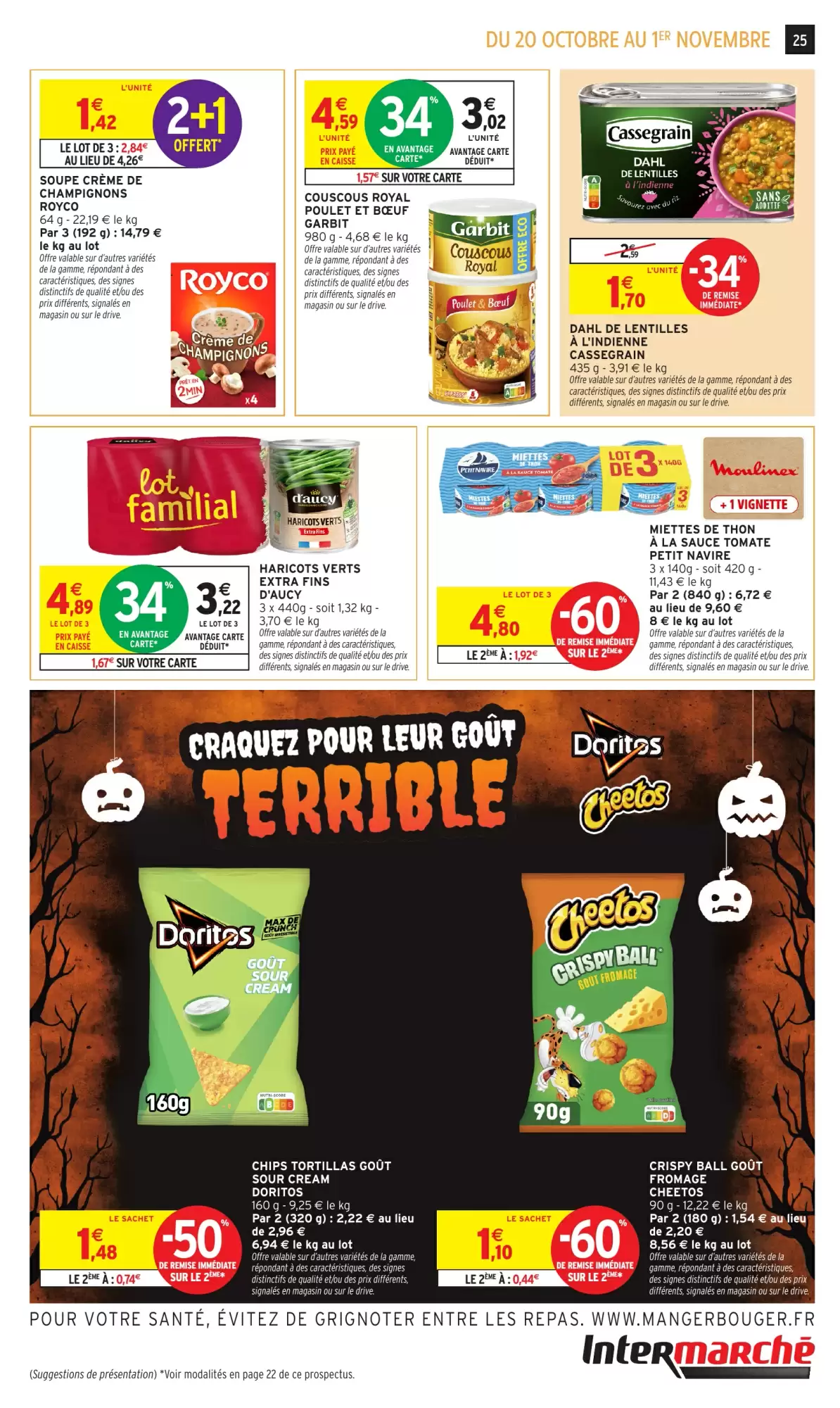 Prospectus promotionnel Intermarché valable à partir du 20/10/2026 - Page 25.