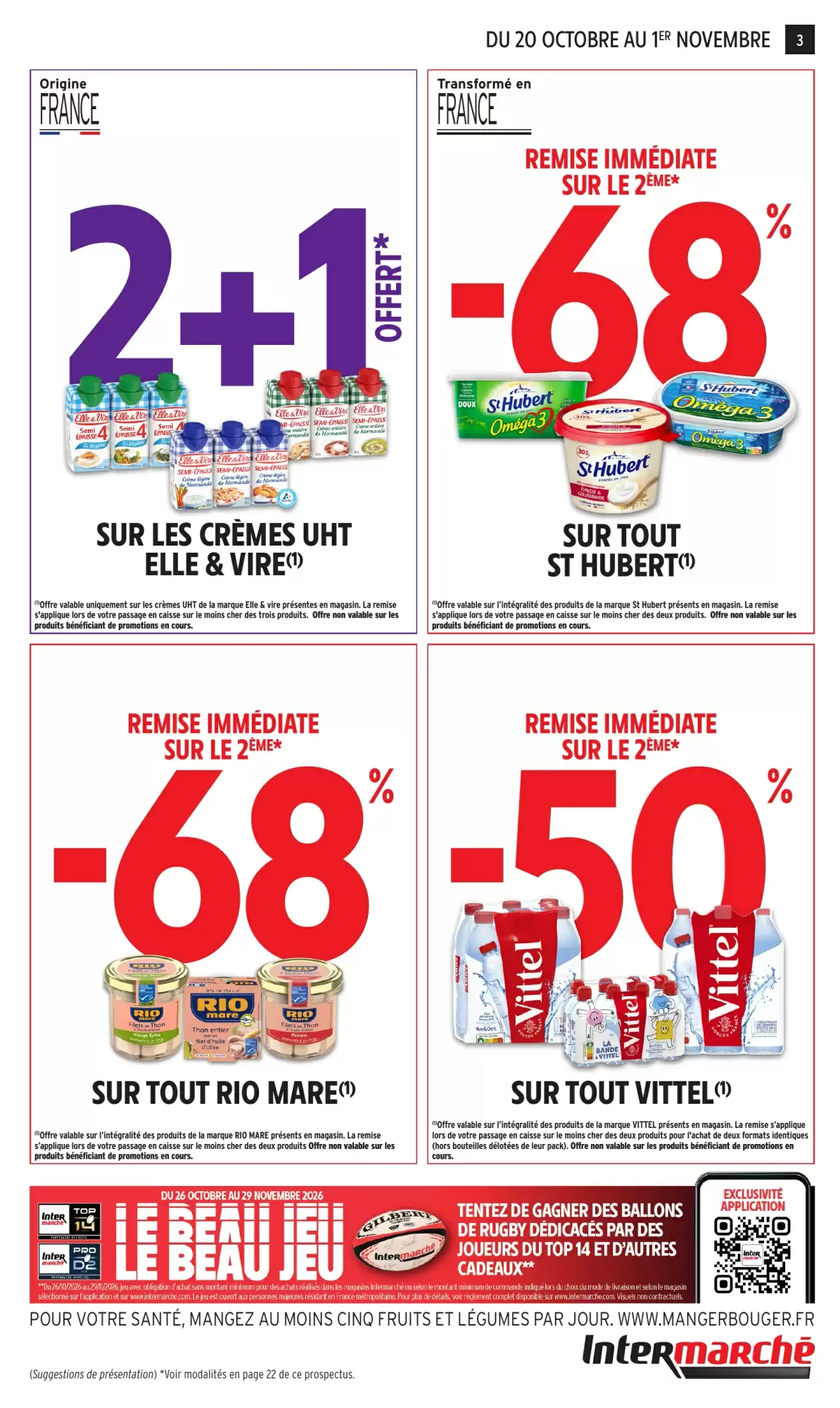 Prospectus promotionnel Intermarché valable à partir du 20/10/2026 - Page 3.
