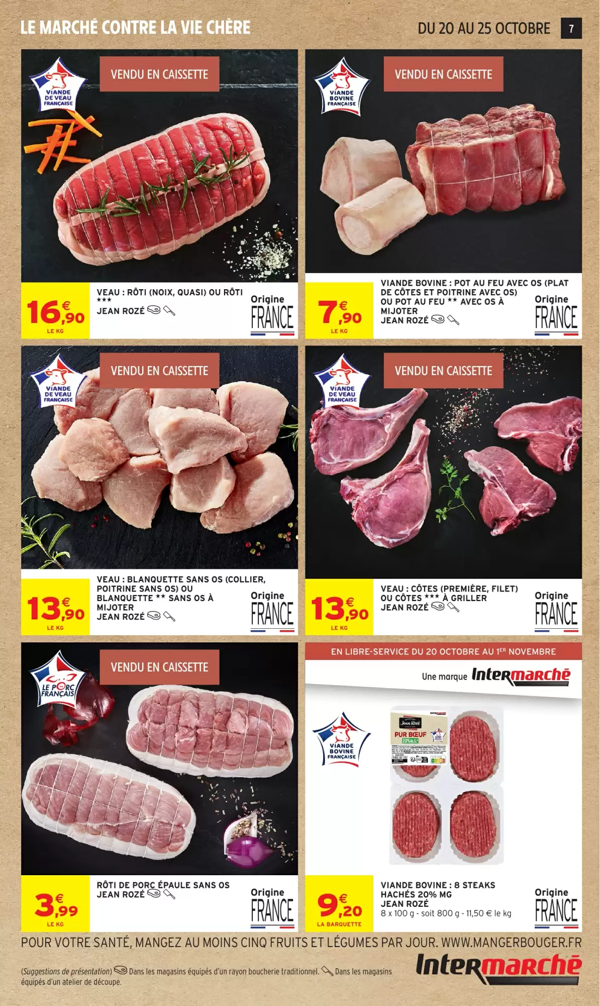 Prospectus promotionnel Intermarché valable à partir du 20/10/2026 - Page 7.