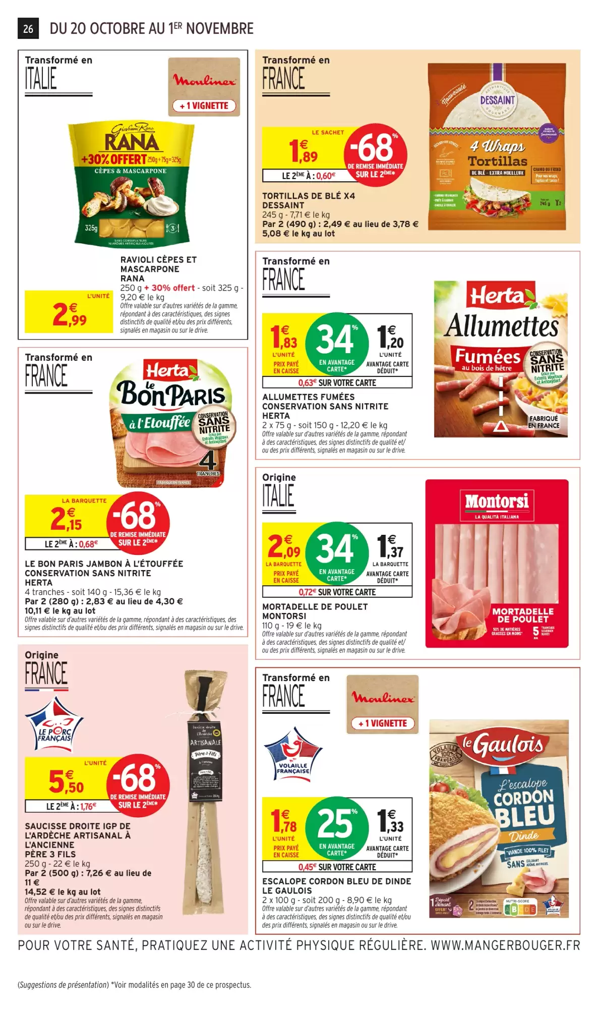Prospectus promotionnel Intermarché Hyper valable à partir du 20/10/2026 - Page 26.