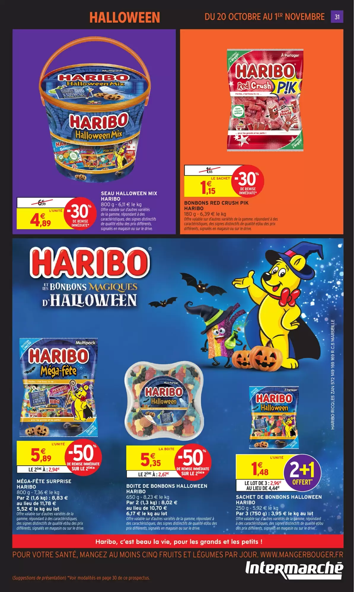Prospectus promotionnel Intermarché Hyper valable à partir du 20/10/2026 - Page 31.