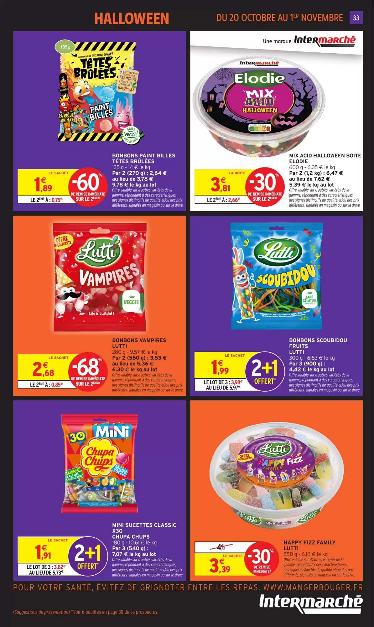 Prospectus promotionnel Intermarché Hyper valable à partir du 20/10/2026 - Page 33.