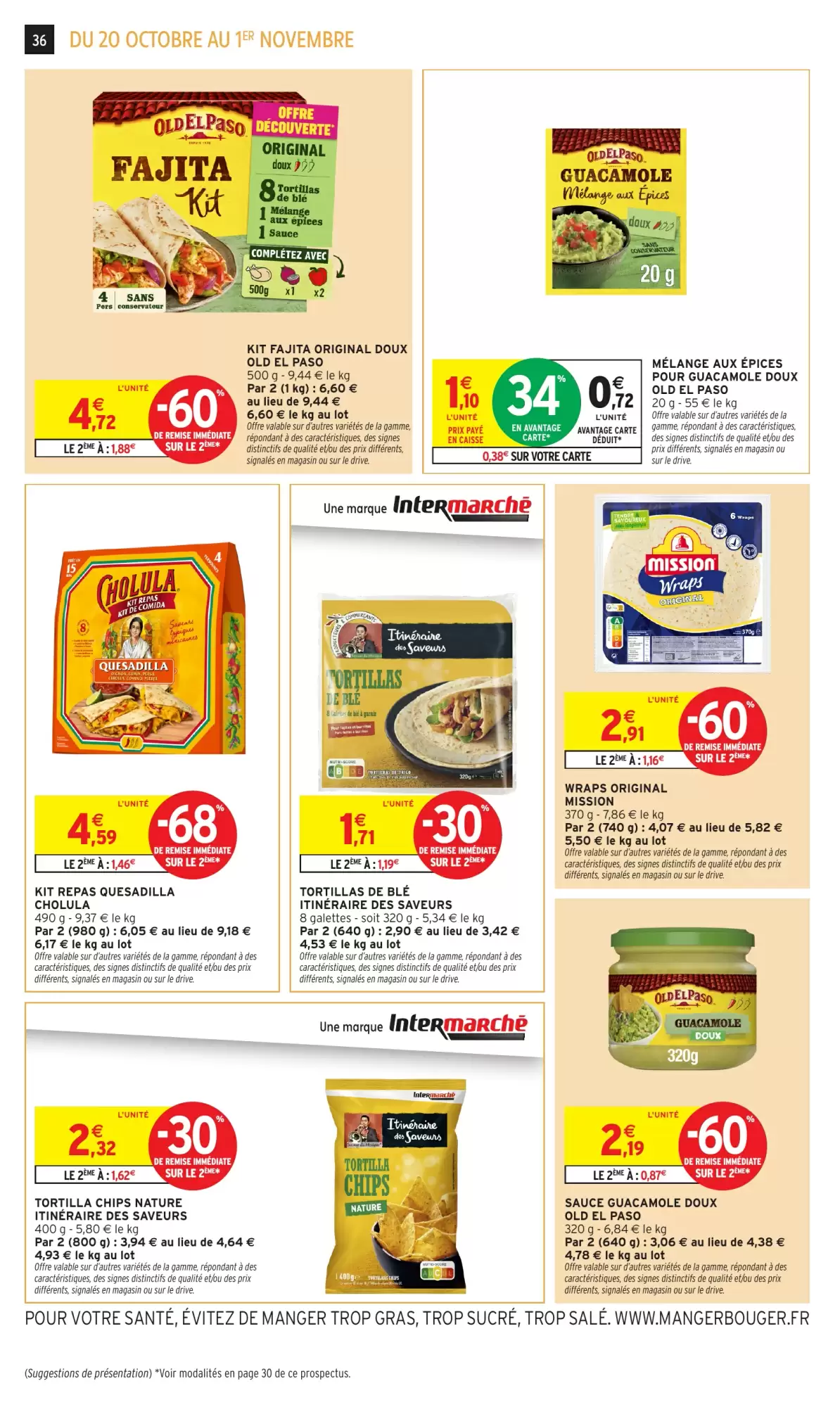 Prospectus promotionnel Intermarché Hyper valable à partir du 20/10/2026 - Page 36.