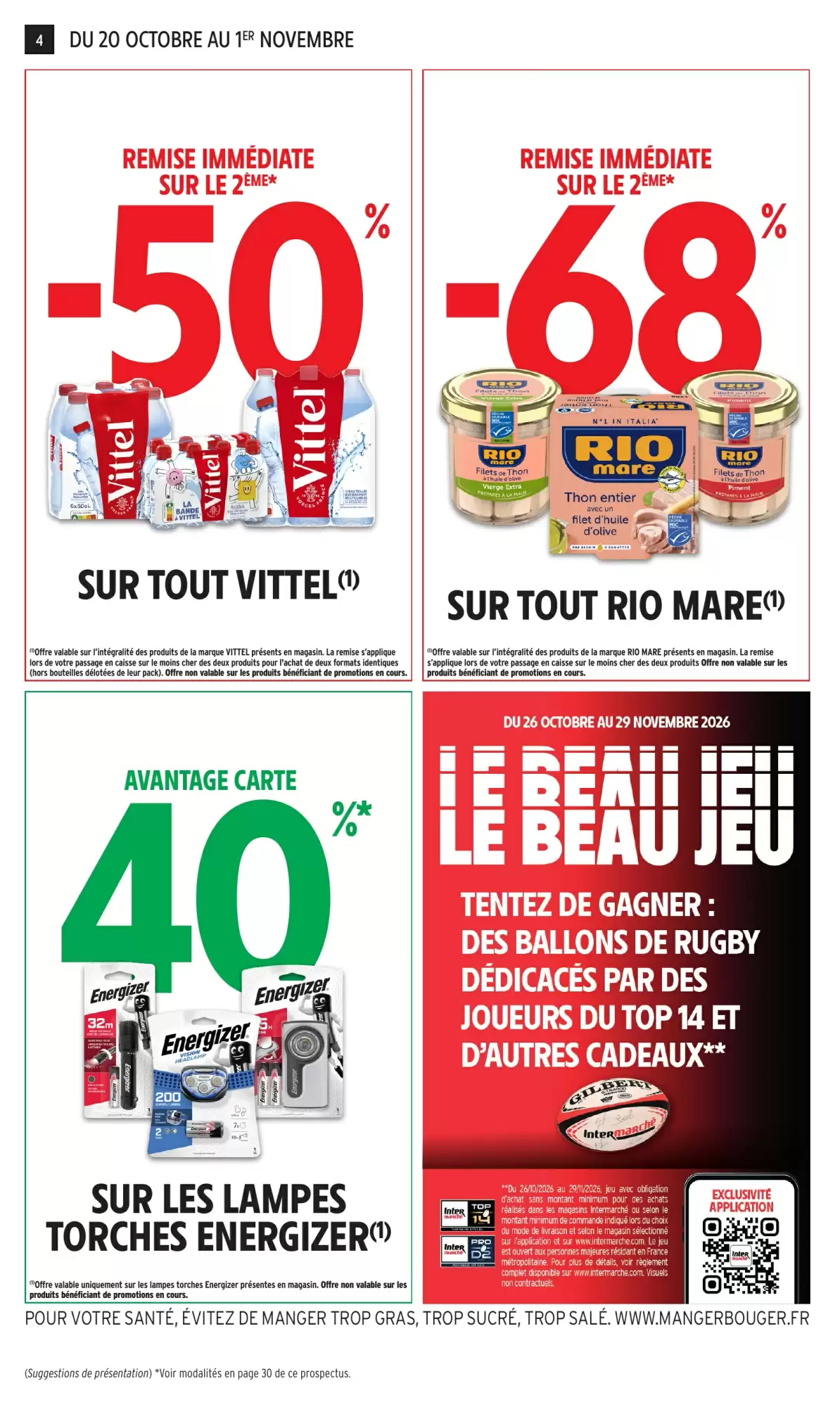 Prospectus promotionnel Intermarché Hyper valable à partir du 20/10/2026 - Page 4.