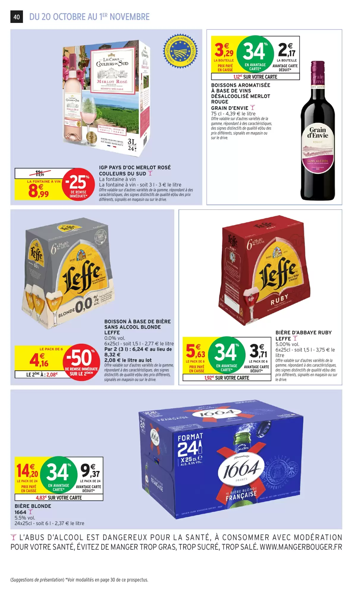 Prospectus promotionnel Intermarché Hyper valable à partir du 20/10/2026 - Page 40.