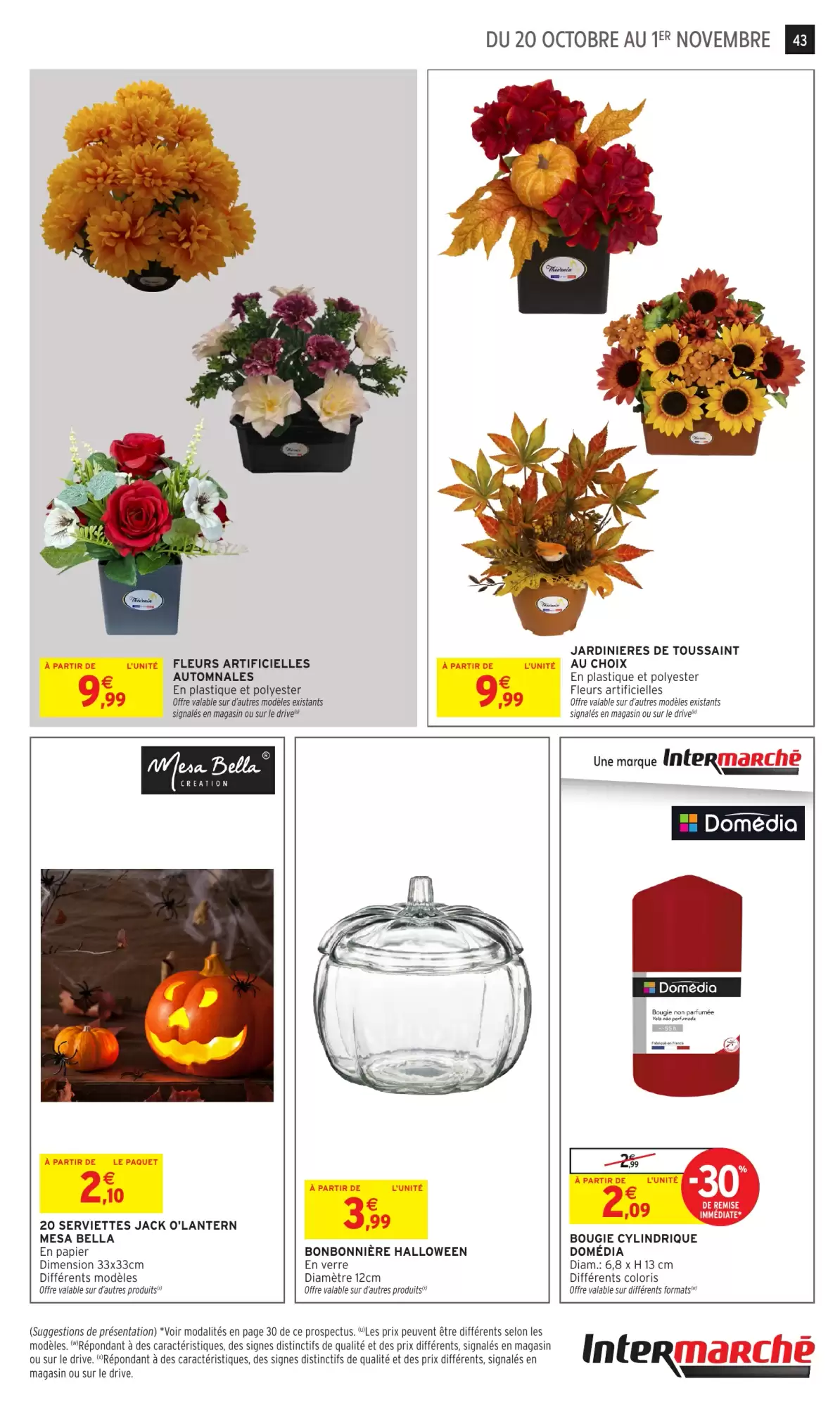 Prospectus promotionnel Intermarché Hyper valable à partir du 20/10/2026 - Page 43.