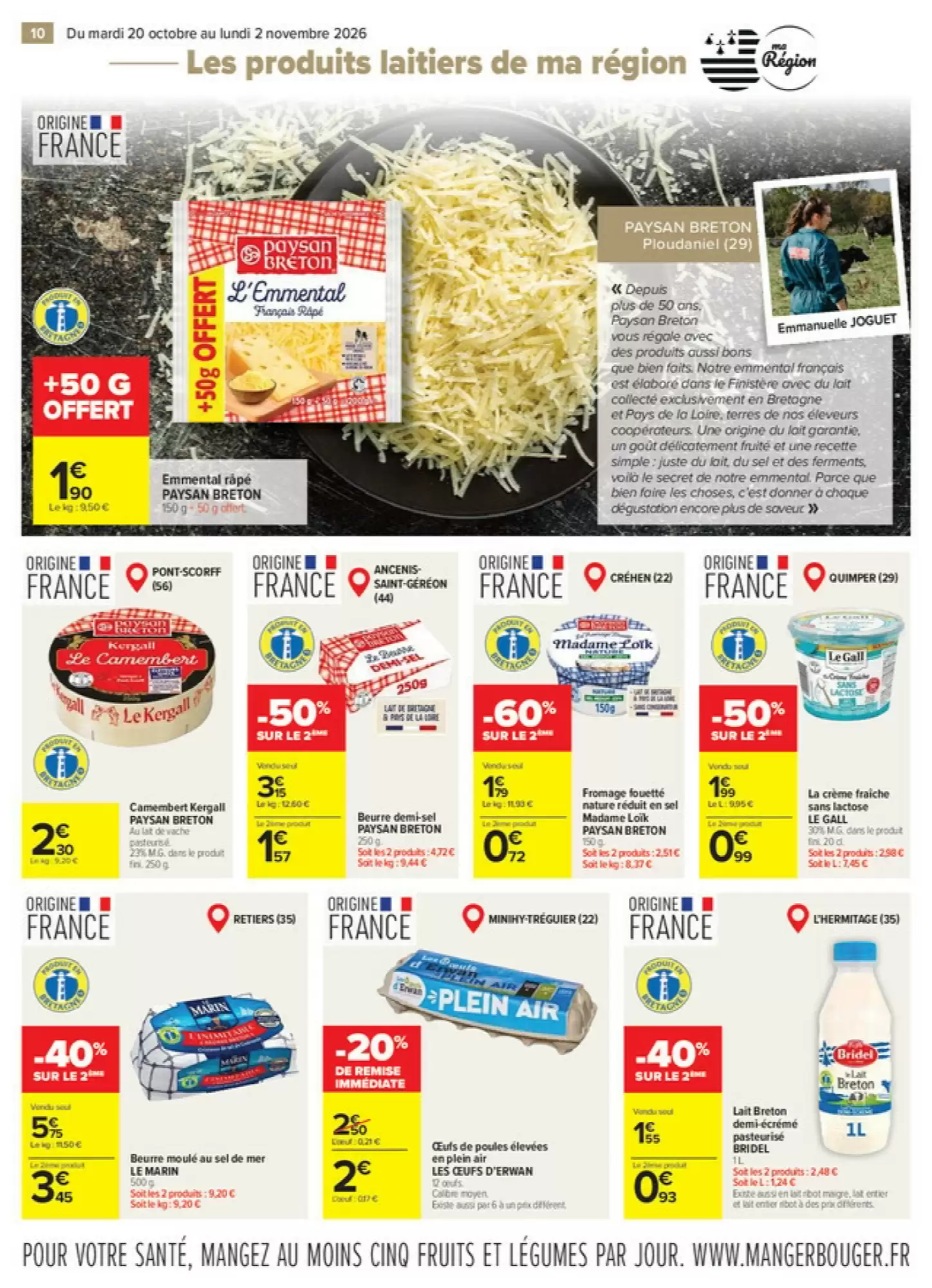 Prospectus promotionnel Carrefour valable à partir du 20/10/2026 - Page 10.