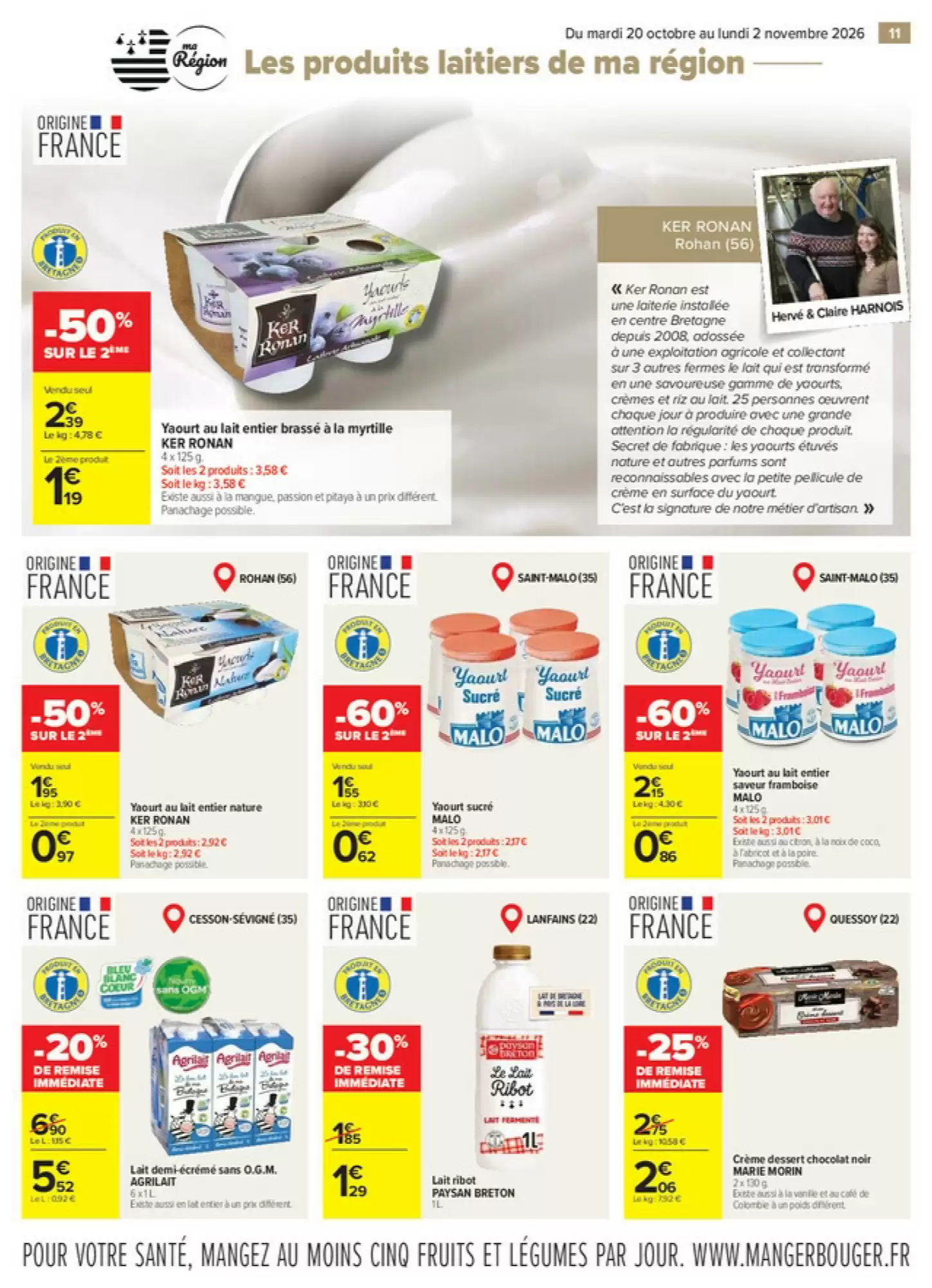 Prospectus promotionnel Carrefour valable à partir du 20/10/2026 - Page 11.