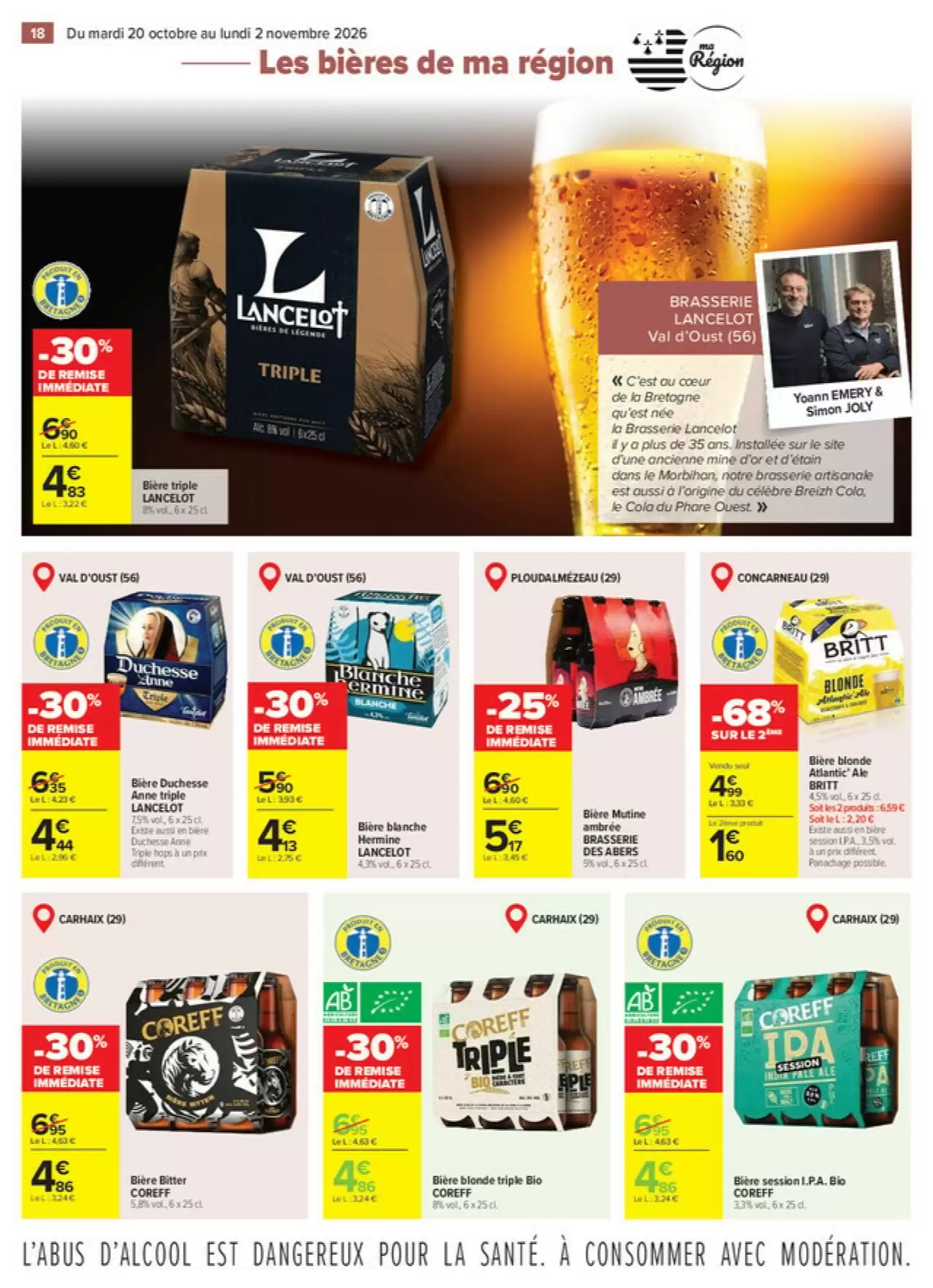 Prospectus promotionnel Carrefour valable à partir du 20/10/2026 - Page 18.