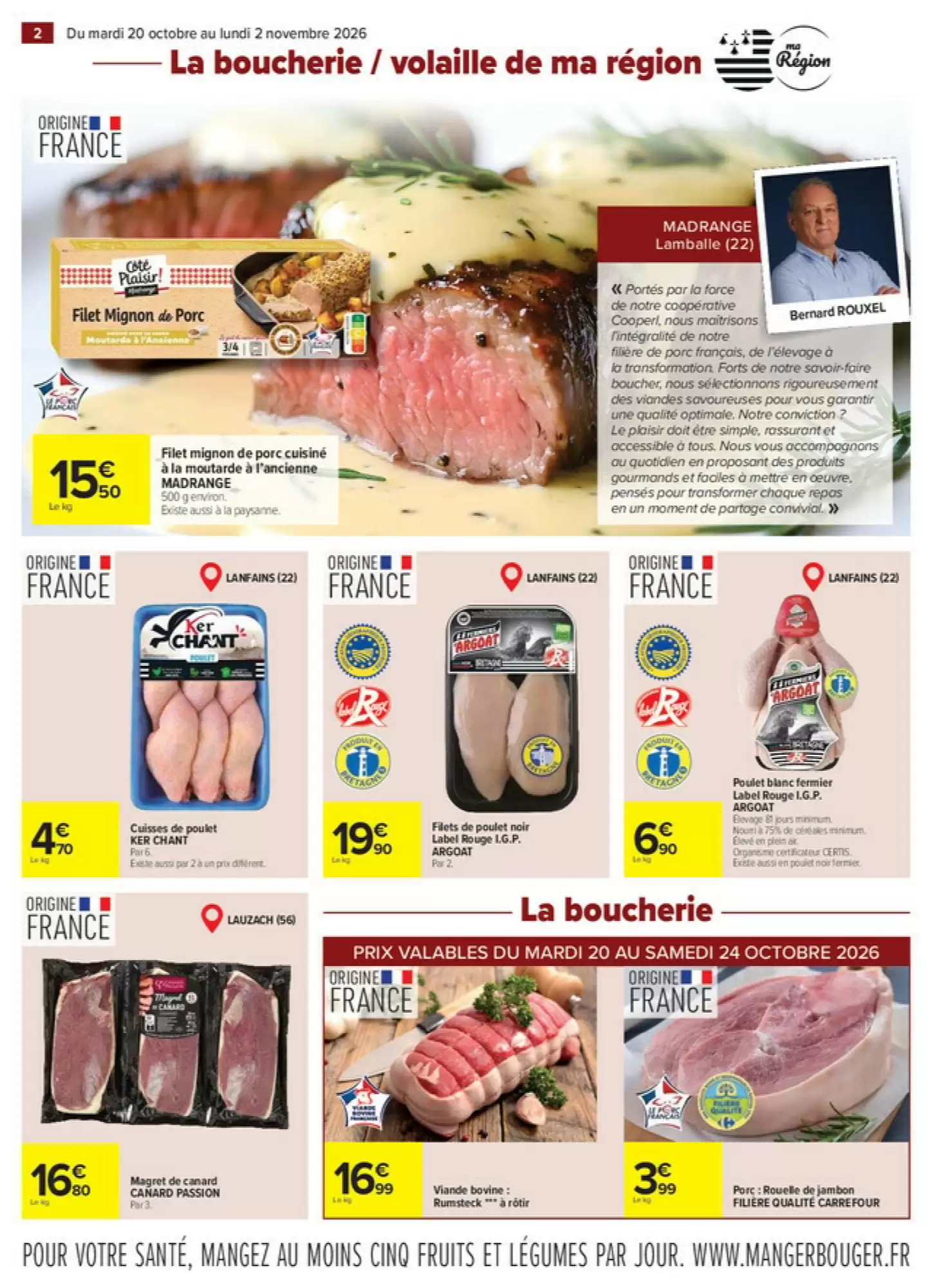 Prospectus promotionnel Carrefour valable à partir du 20/10/2026 - Page 2.