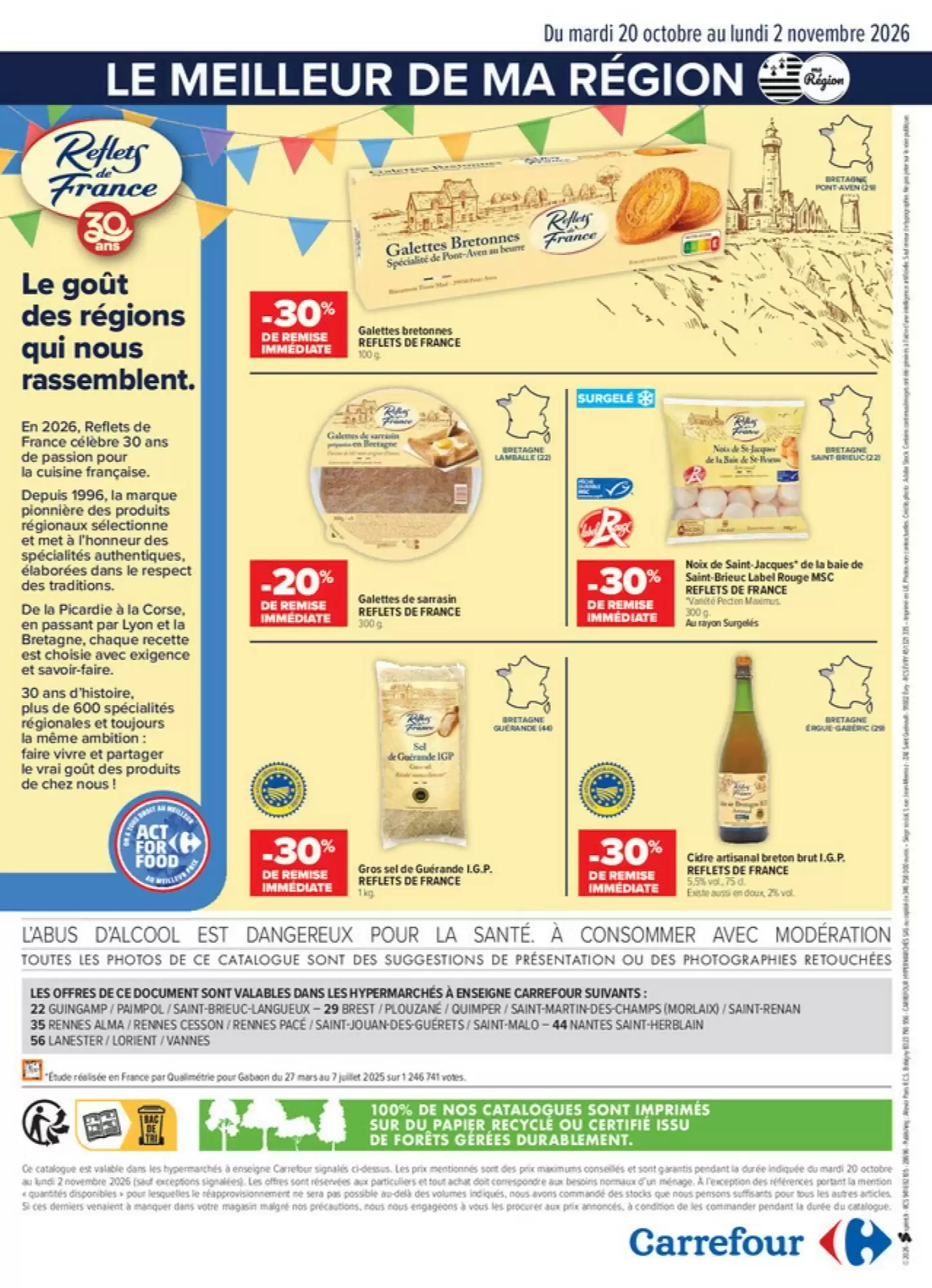 Prospectus promotionnel Carrefour valable à partir du 20/10/2026 - Page 20.