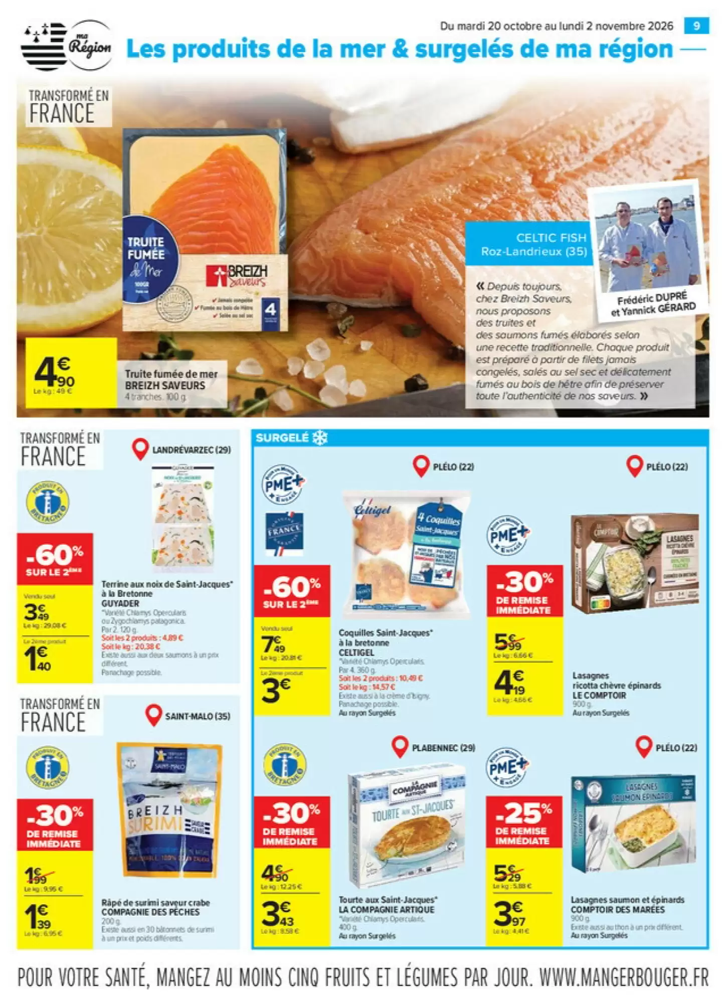 Prospectus promotionnel Carrefour valable à partir du 20/10/2026 - Page 9.
