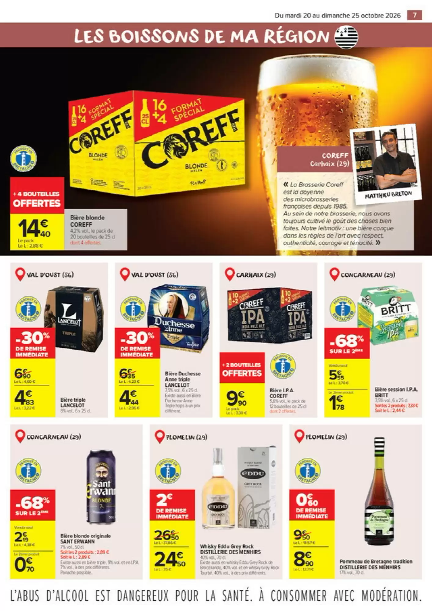 Prospectus promotionnel Carrefour Market valable à partir du 20/10/2026 - Page 7.