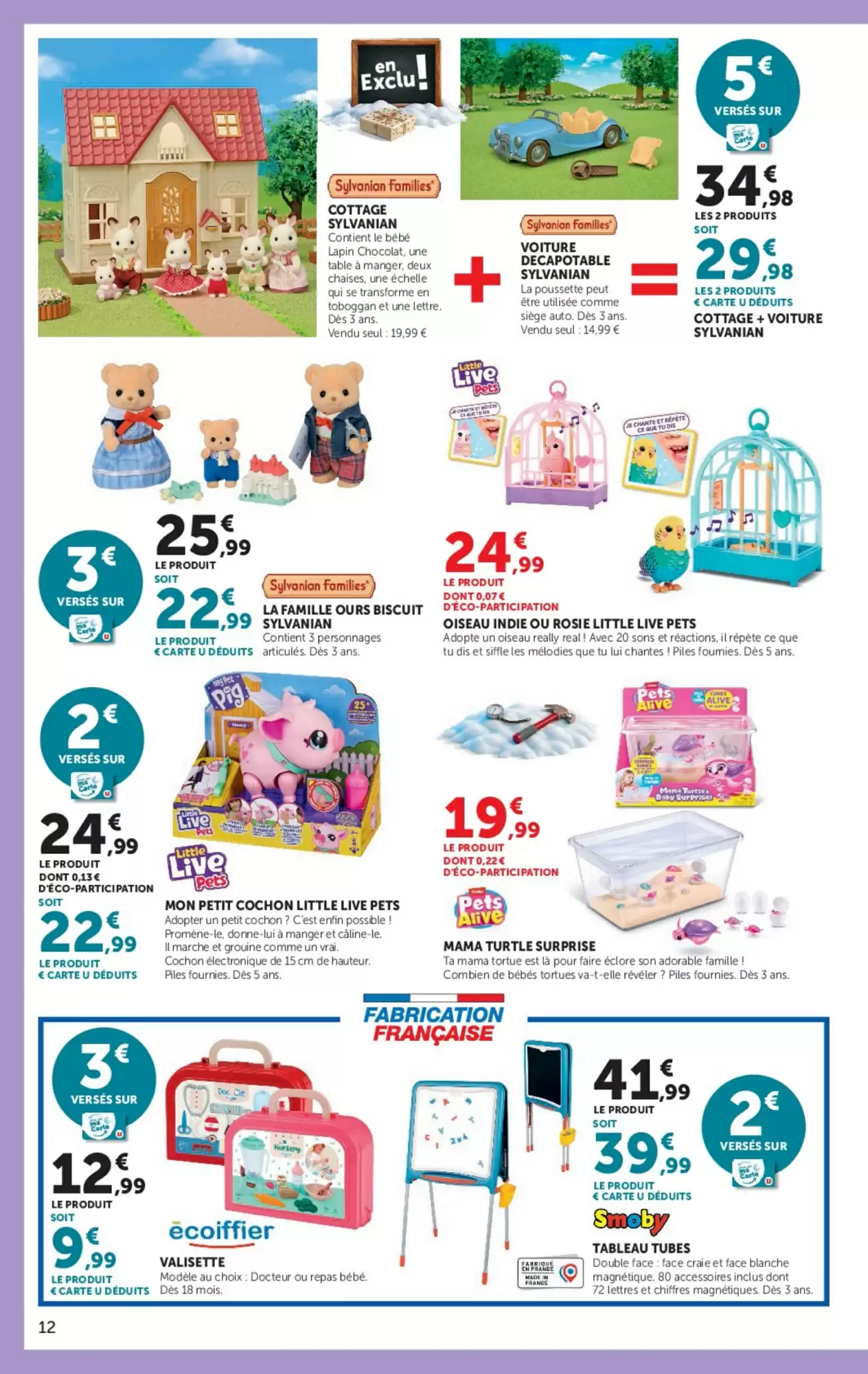 Prospectus promotionnel Super U valable à partir du 20/10/2026 - Page 12.