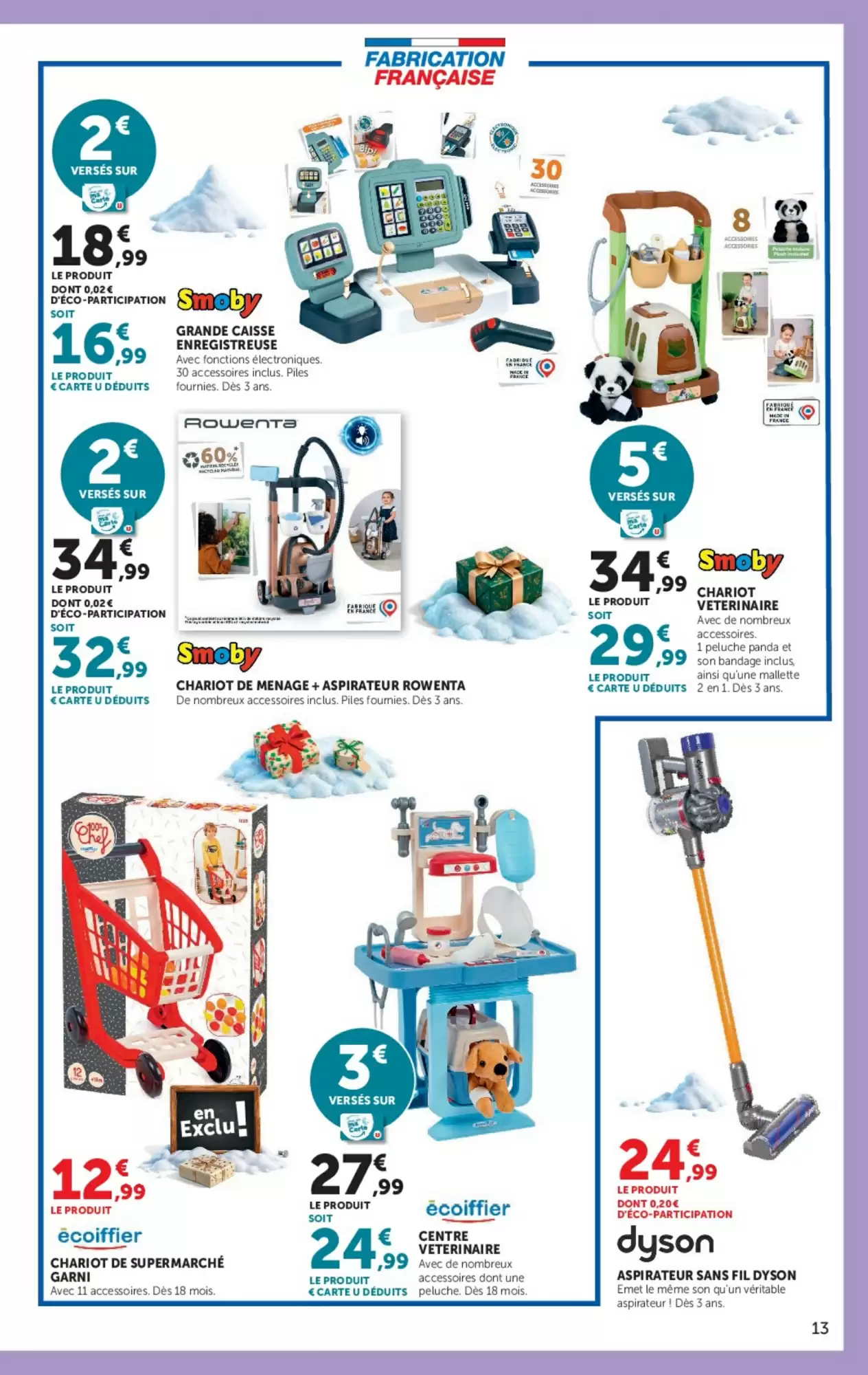 Prospectus promotionnel Super U valable à partir du 20/10/2026 - Page 13.