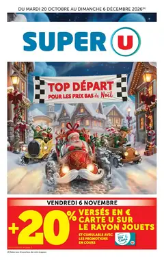 Prospectus promotionnel Super U valable à partir du 20/10/2026