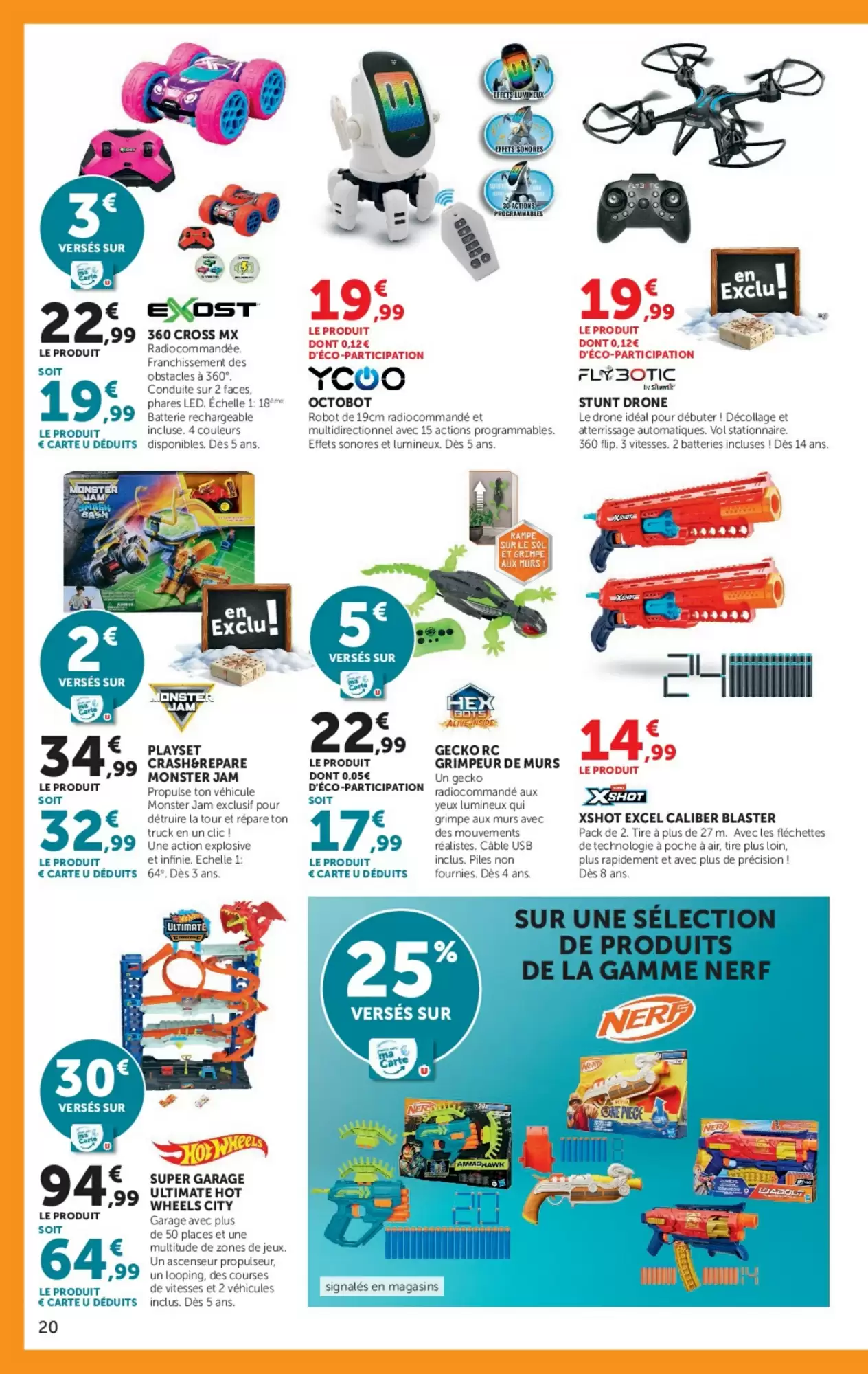 Prospectus promotionnel Super U valable à partir du 20/10/2026 - Page 20.