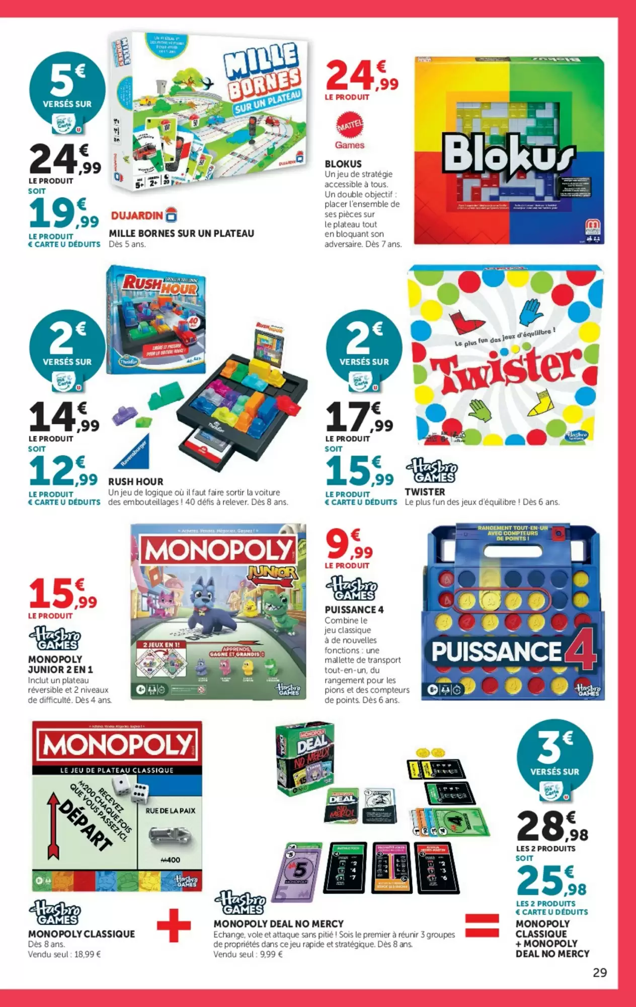 Prospectus promotionnel Super U valable à partir du 20/10/2026 - Page 29.