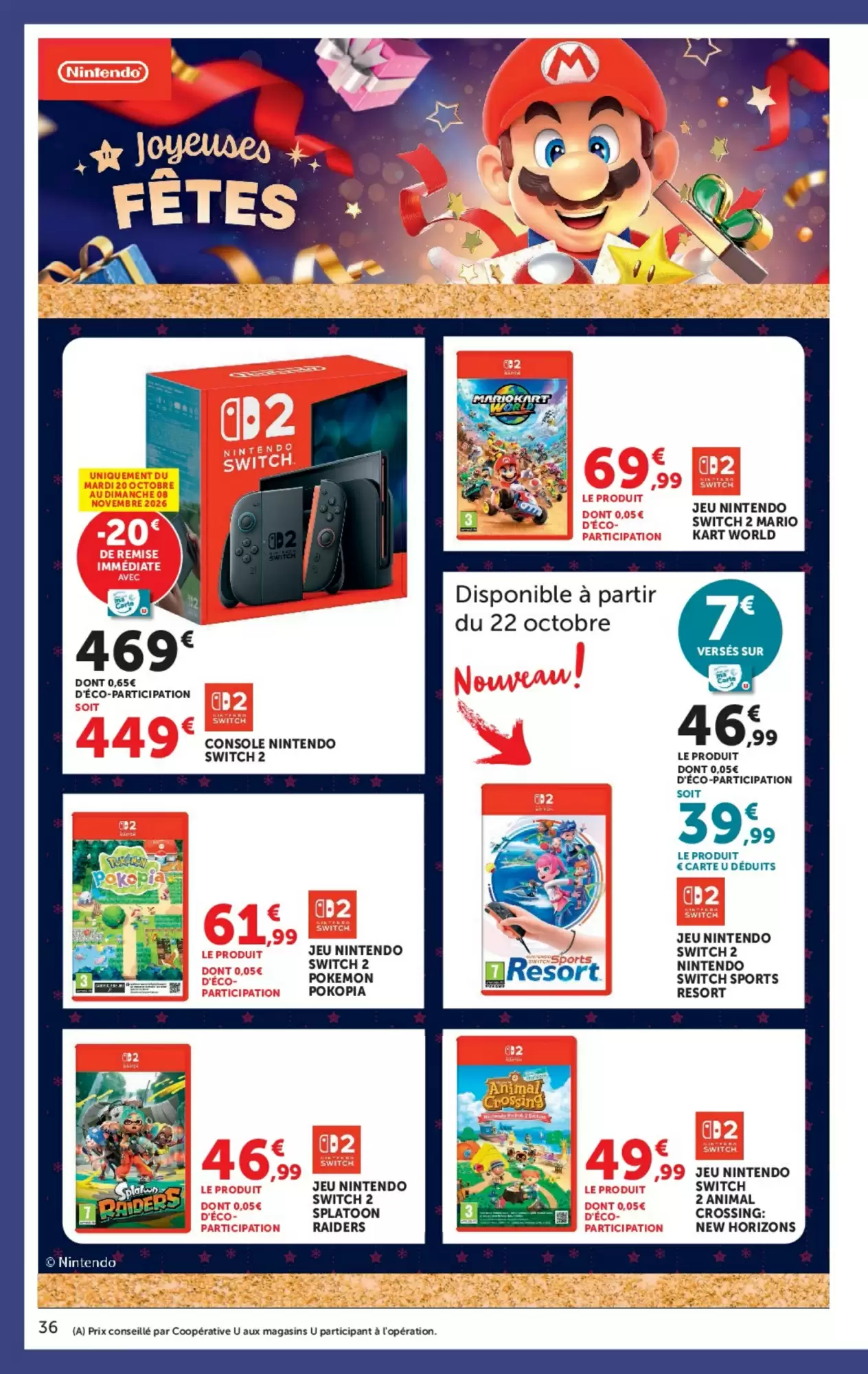 Prospectus promotionnel Super U valable à partir du 20/10/2026 - Page 36.