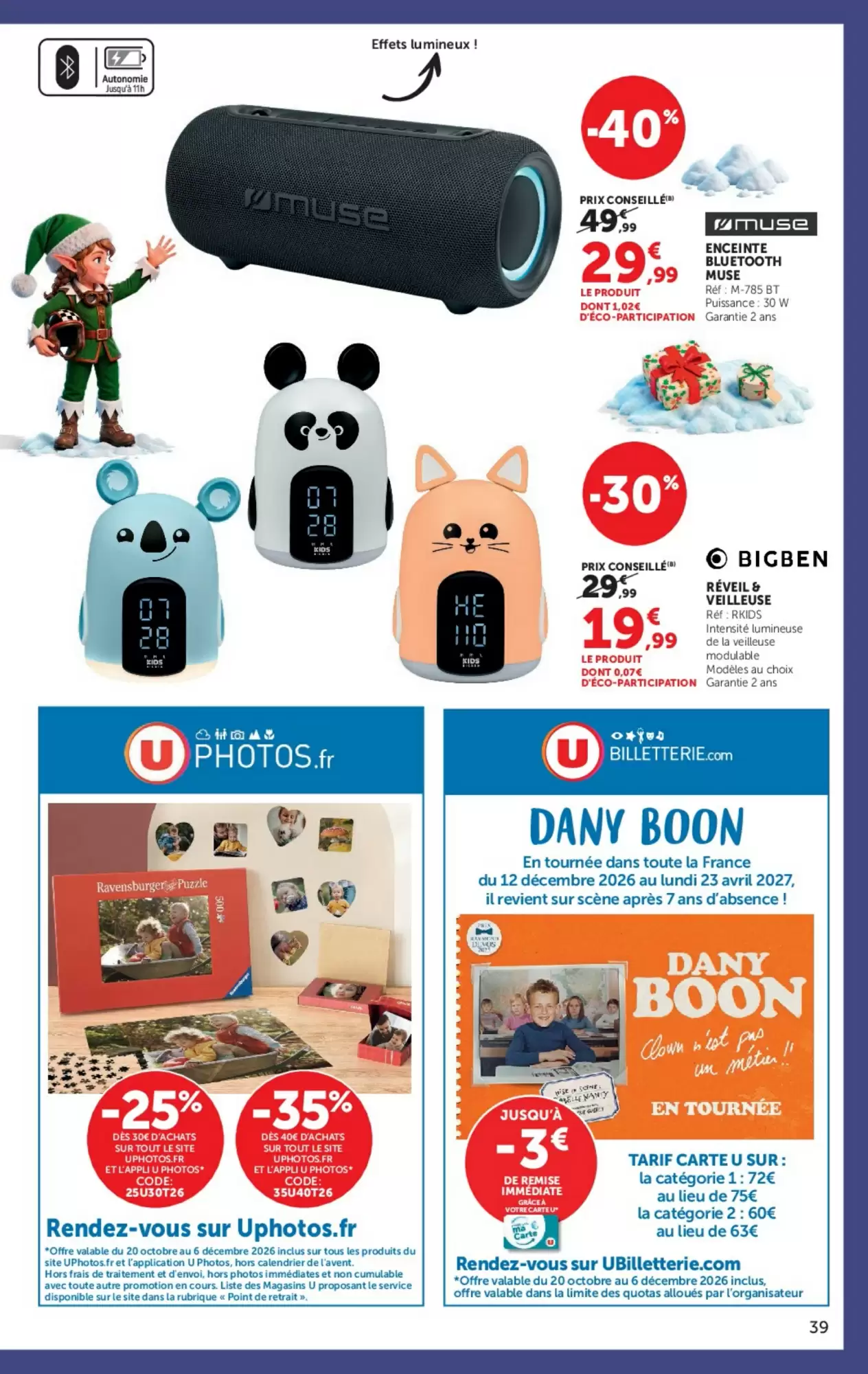 Prospectus promotionnel Super U valable à partir du 20/10/2026 - Page 39.
