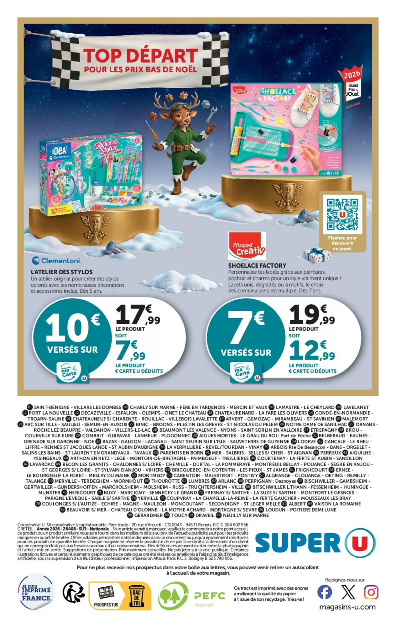 Prospectus promotionnel Super U valable à partir du 20/10/2026 - Page 40.