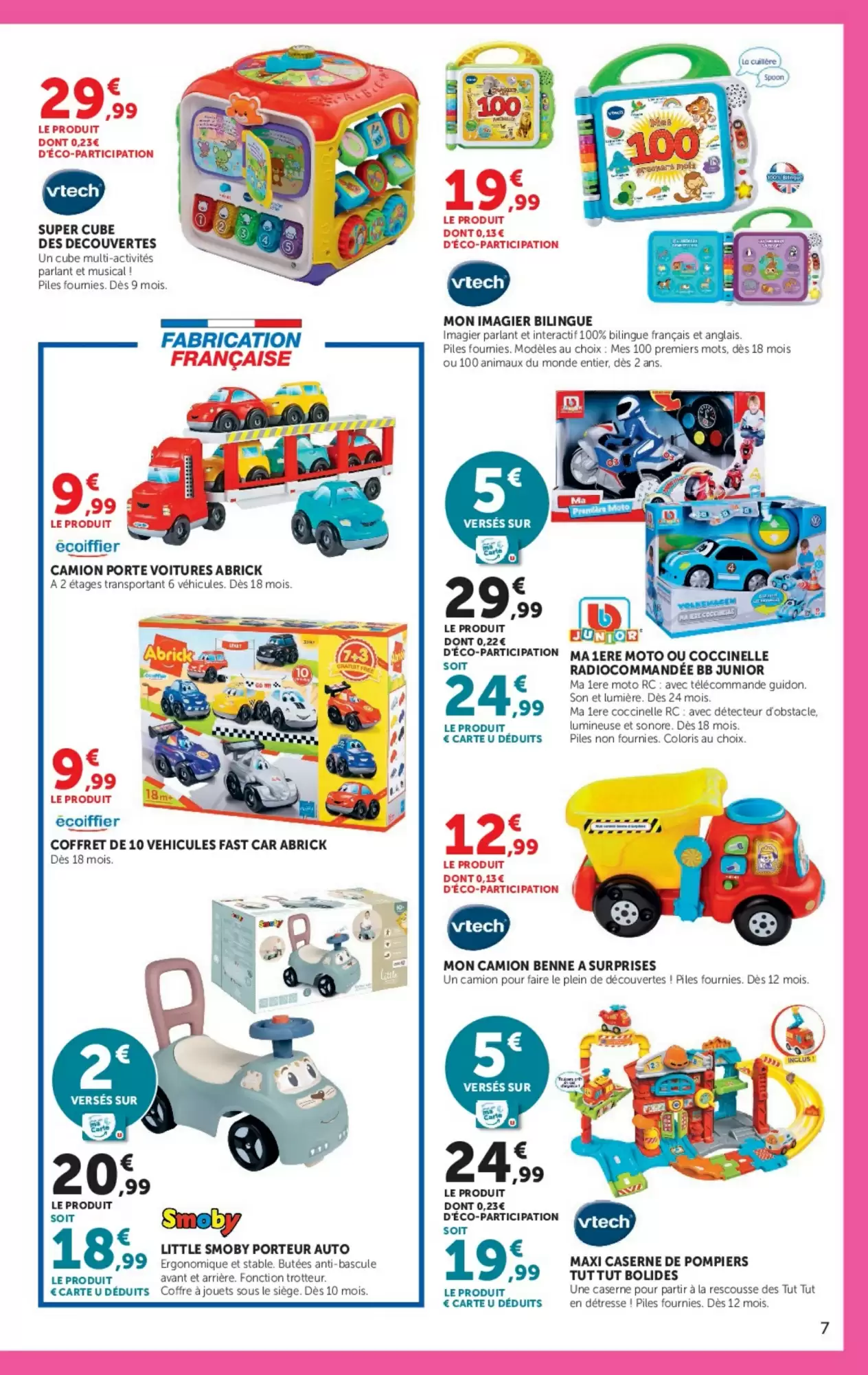 Prospectus promotionnel Super U valable à partir du 20/10/2026 - Page 7.