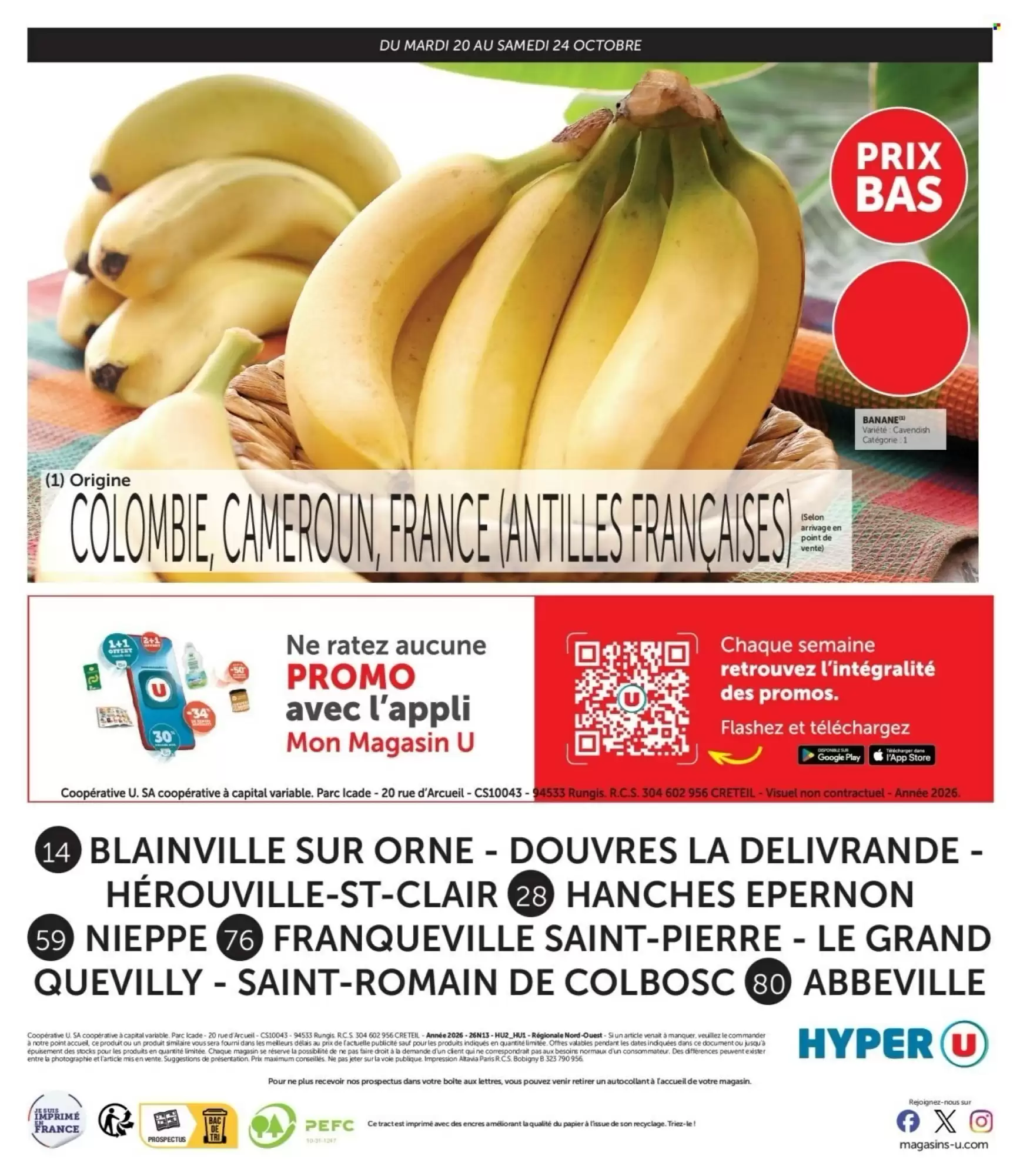 Prospectus promotionnel Hyper U valable à partir du 20/10/2026 - Page 16.