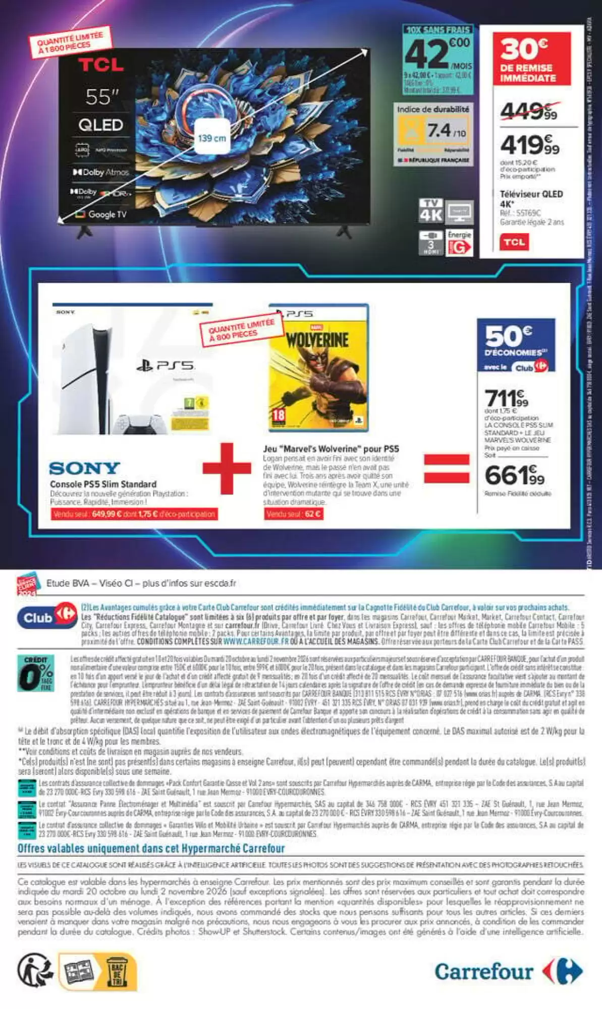Prospectus promotionnel Carrefour valable à partir du 20/10/2026 - Page 28.