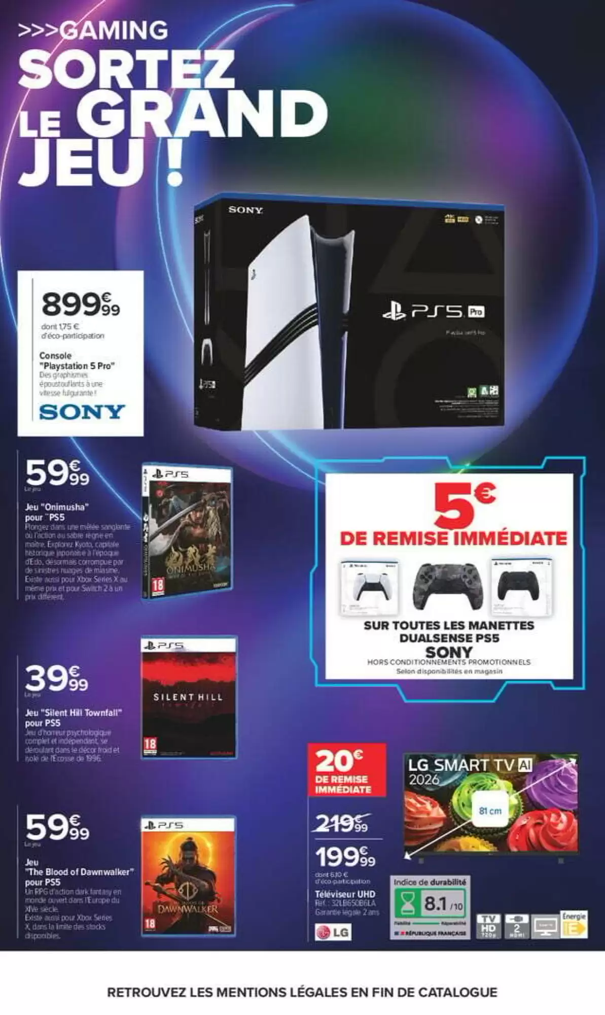 Prospectus promotionnel Carrefour valable à partir du 20/10/2026 - Page 8.